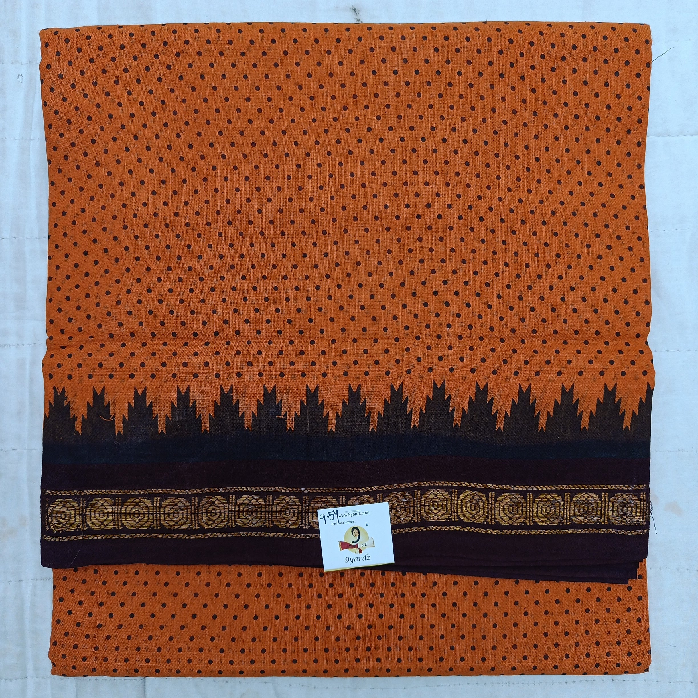 Sungudi cotton 9.5 yards madisar