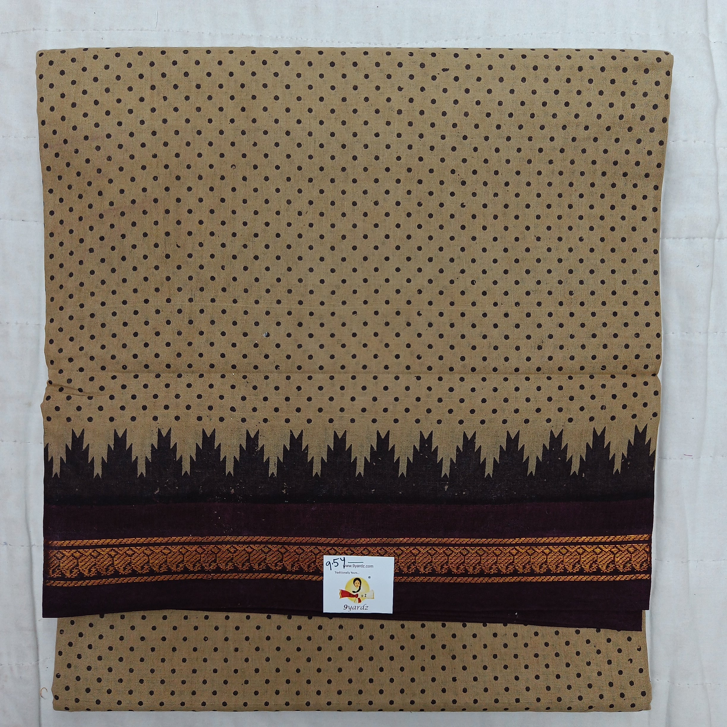 Sungudi cotton 9.5 yards madisar