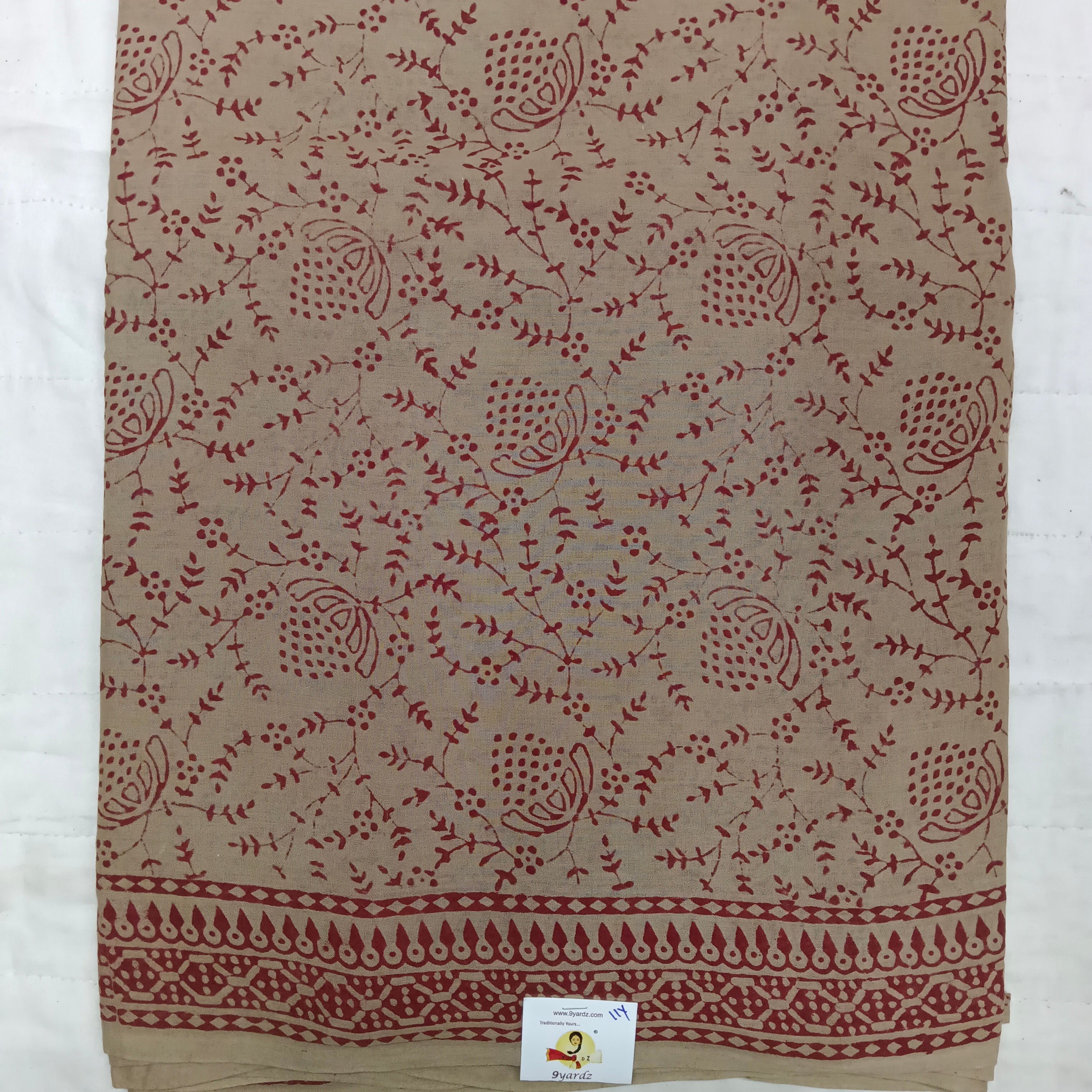 Baag/soft cotton Madisar 11 yards