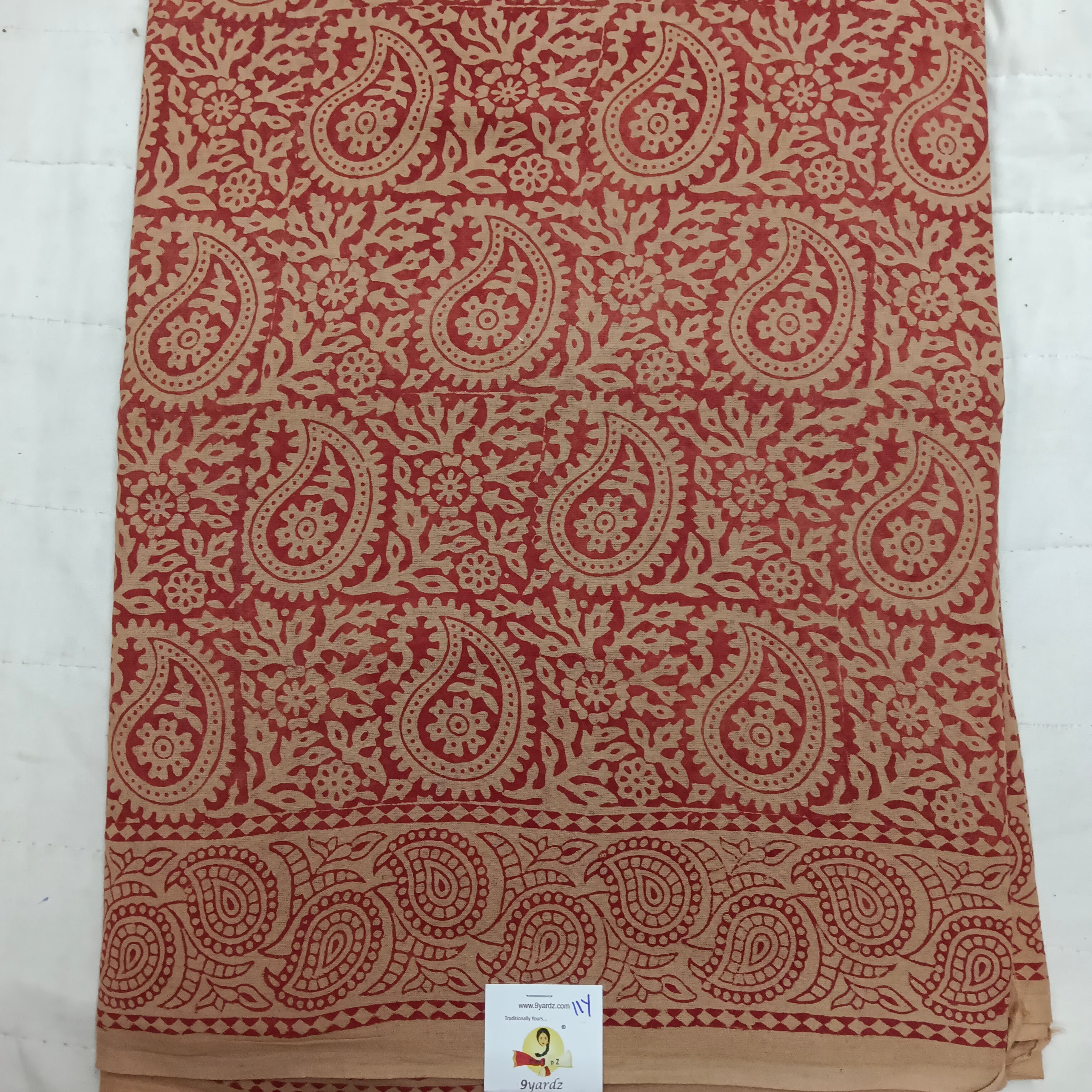 Baag/soft cotton Madisar 11 yards