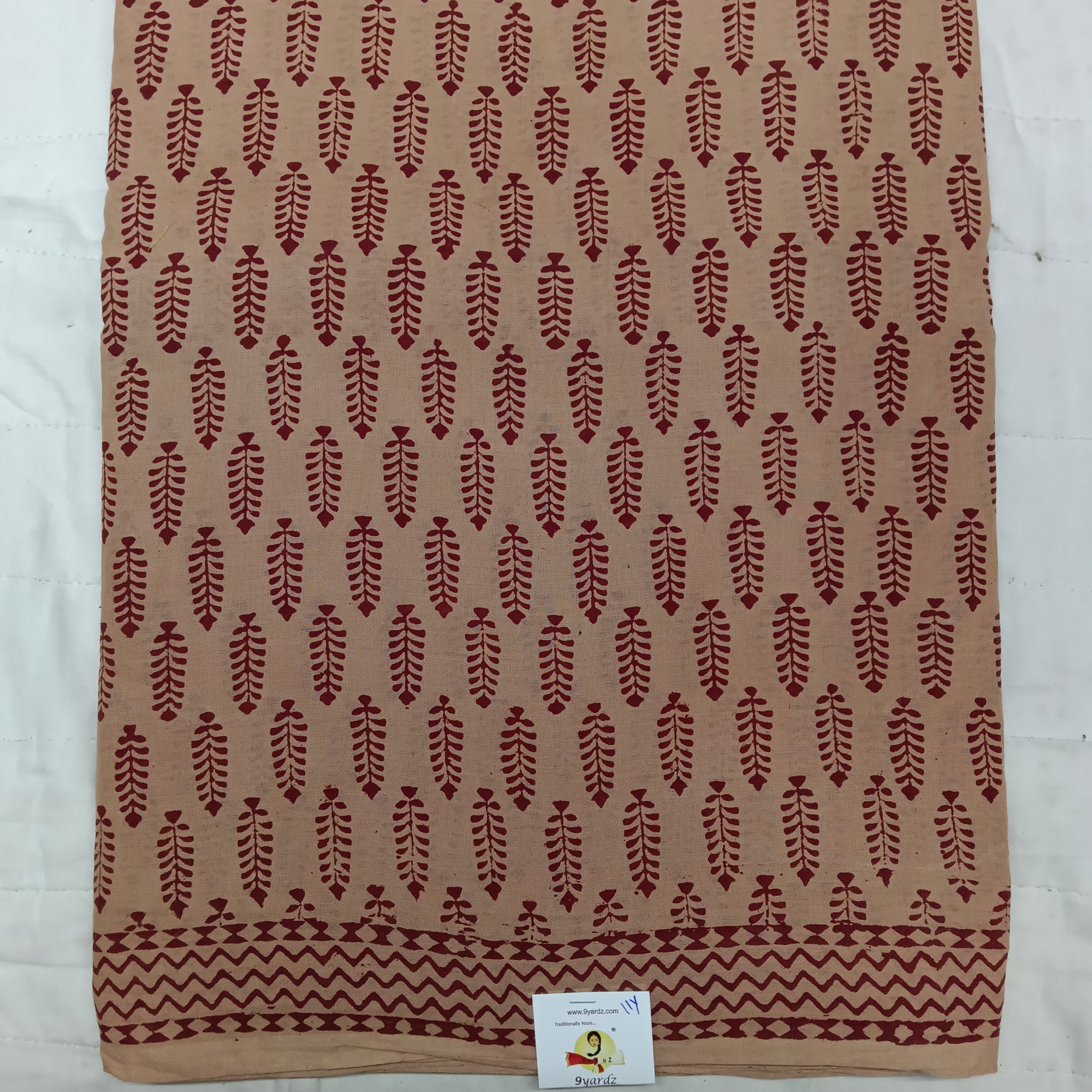 Baag/soft cotton Madisar 11 yards