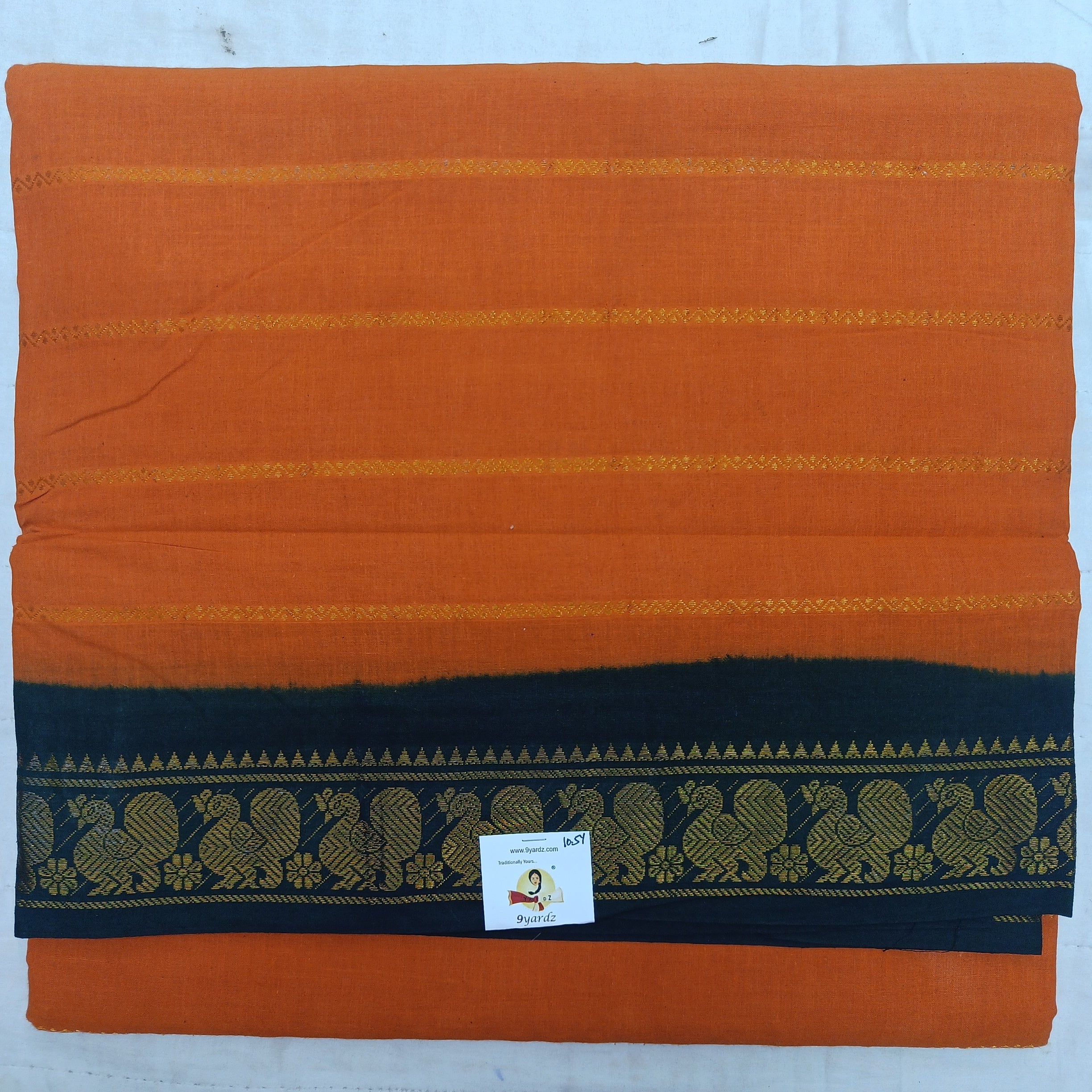 Sungudi cotton velthari 10.5 yards madisar