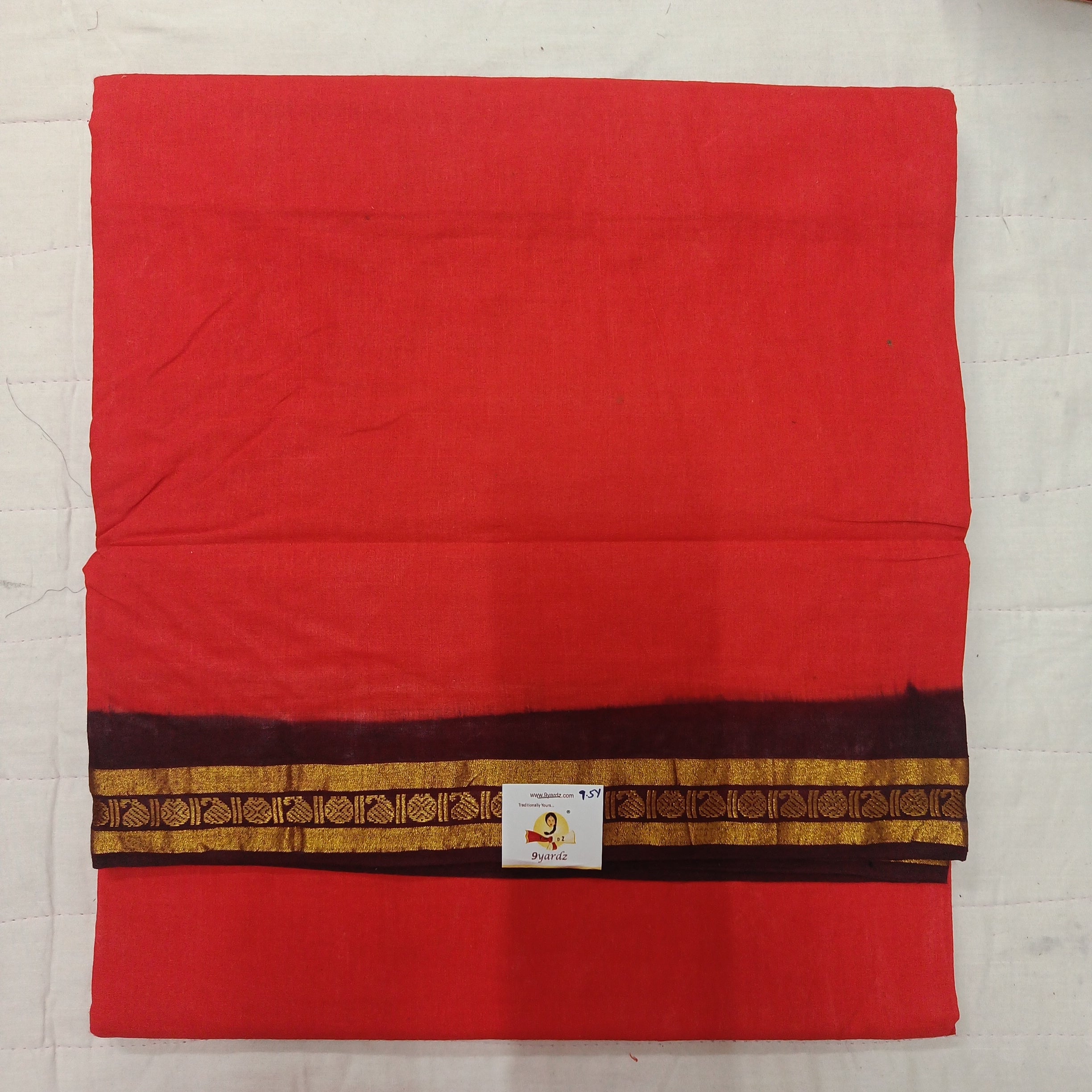 Sungudi cotton 9.5 yards madisar