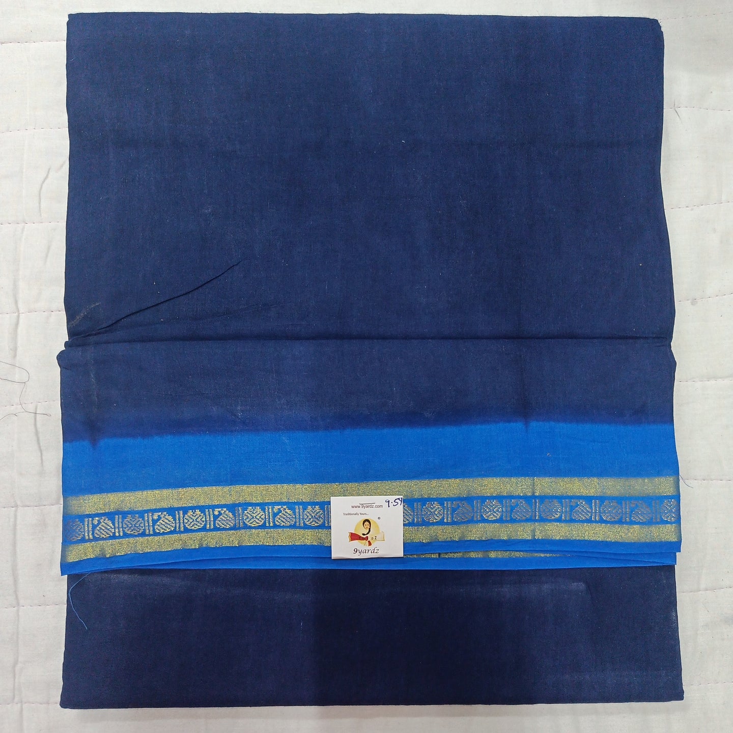 Sungudi cotton 9.5 yards madisar