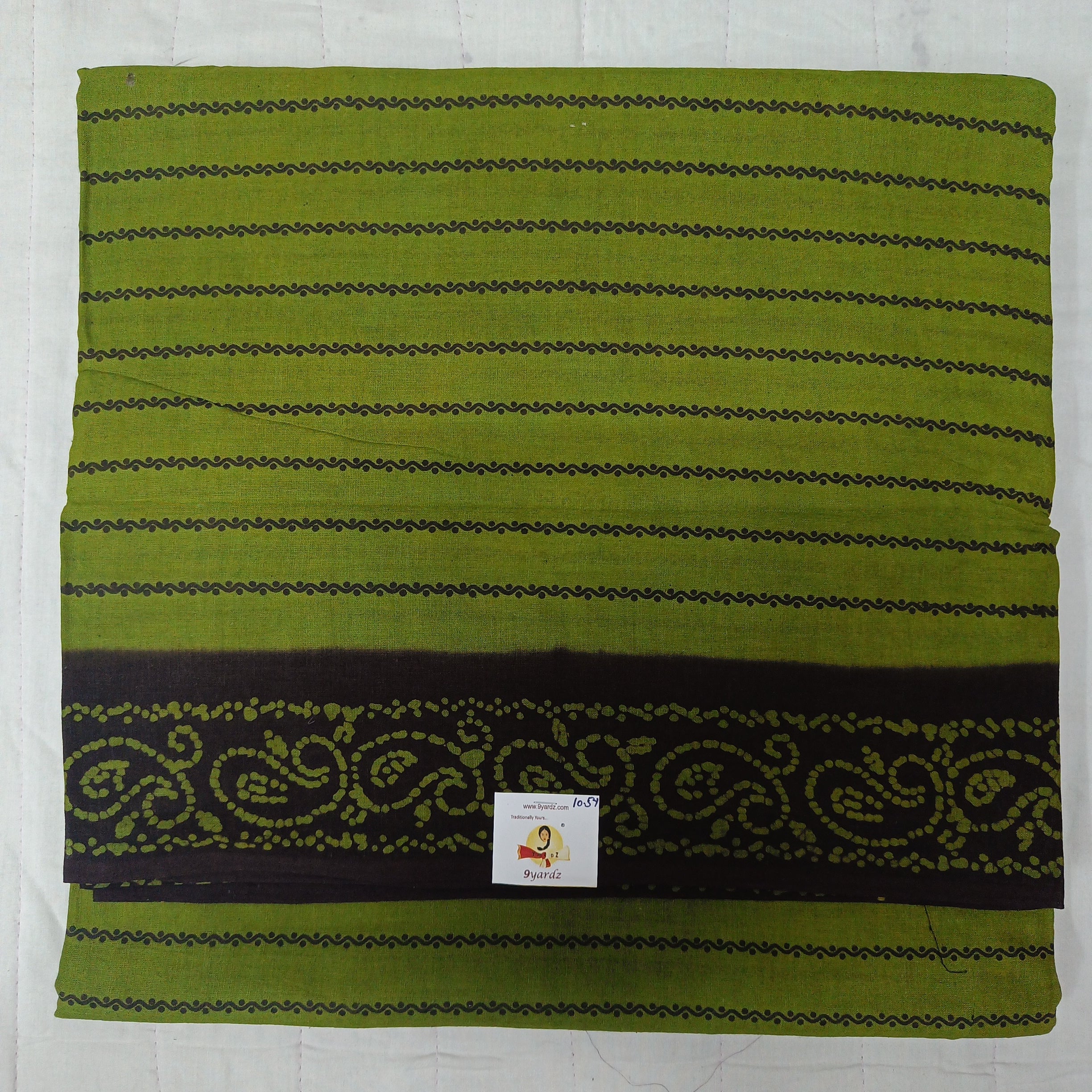 Sungudi cotton velthari 10.5 yards madisar
