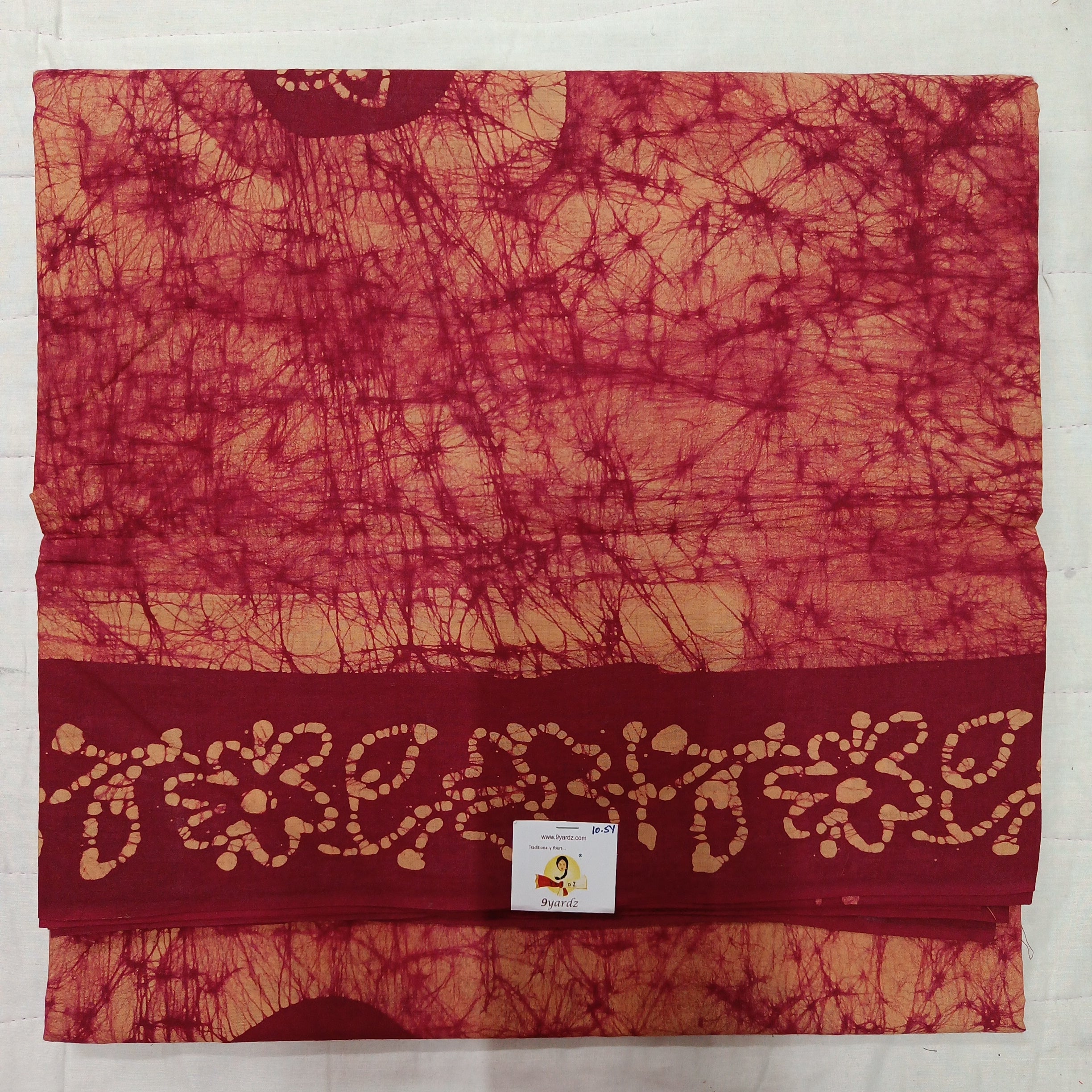 Sungudi cotton 10.5 yards madisar