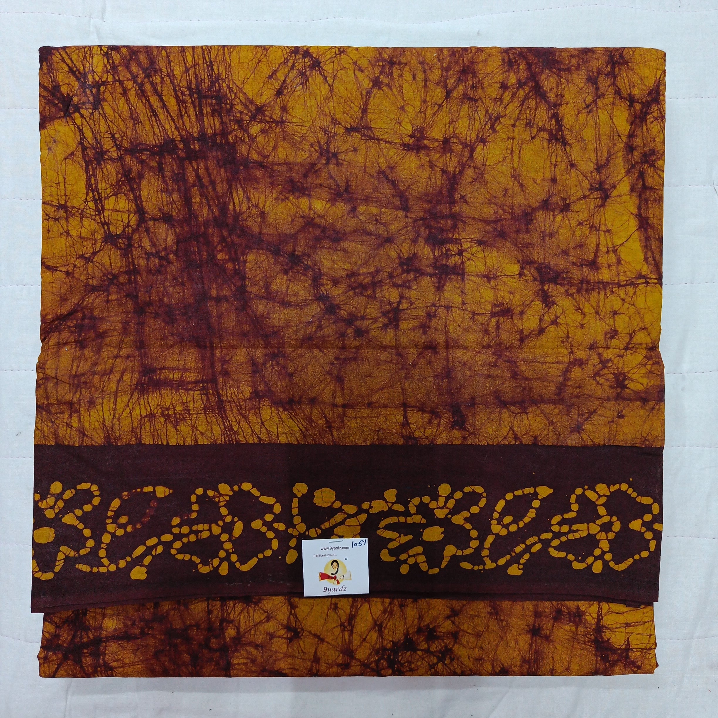 Sungudi cotton 10.5 yards madisar