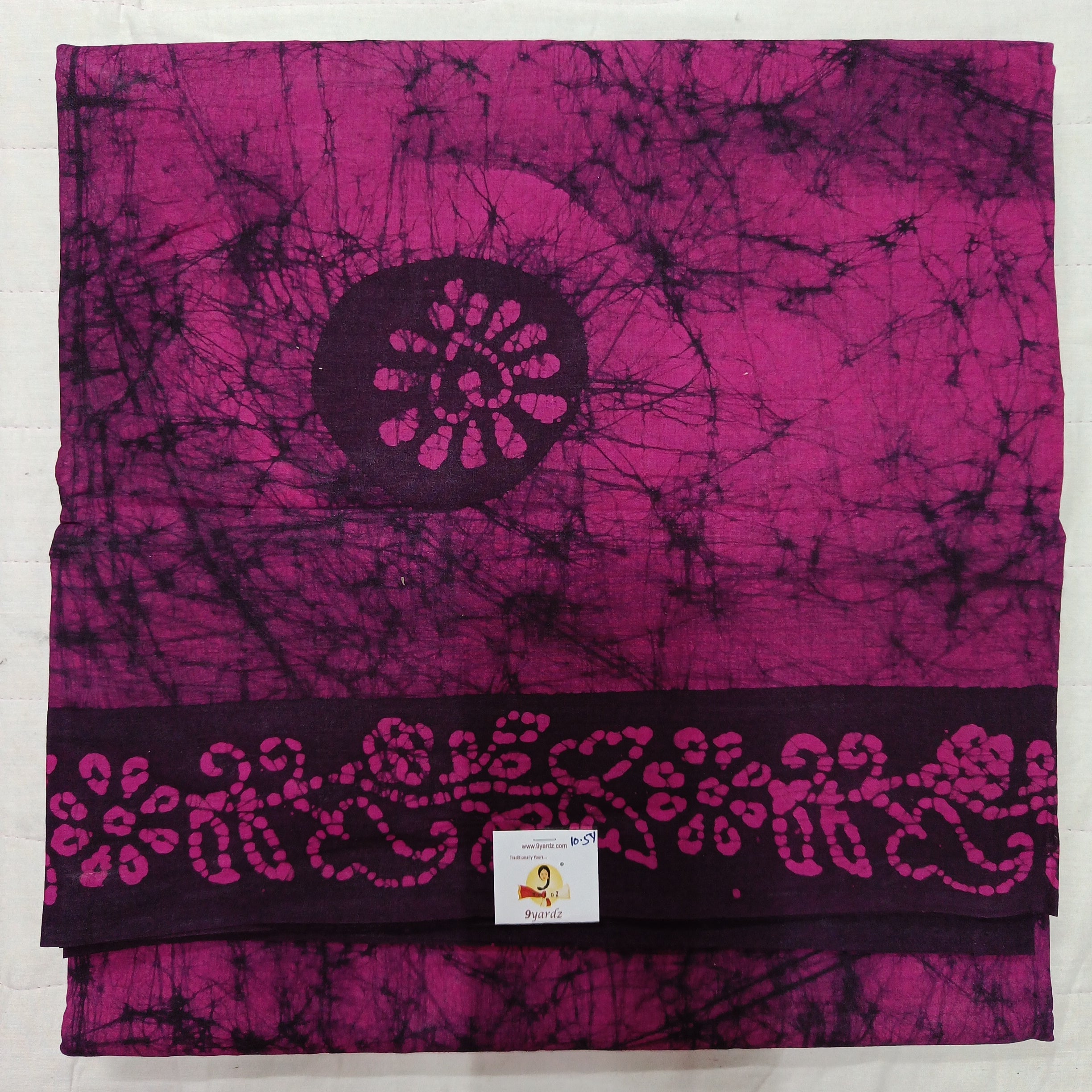Sungudi cotton 10.5 yards madisar