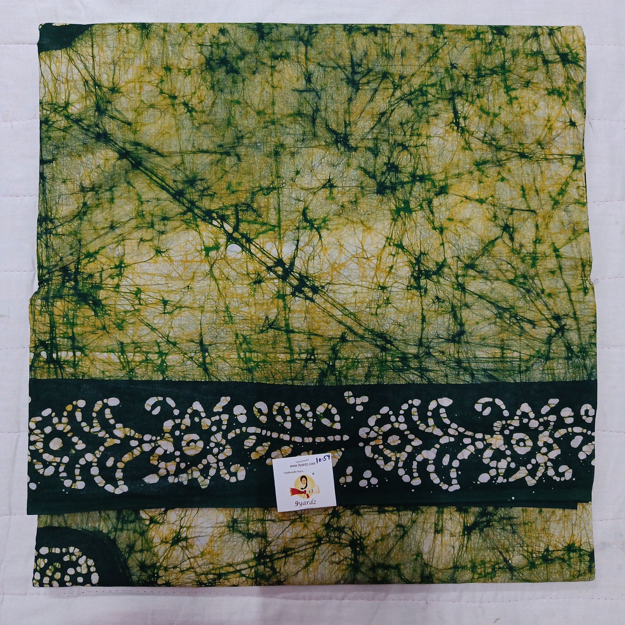 Sungudi cotton 10.5 yards madisar