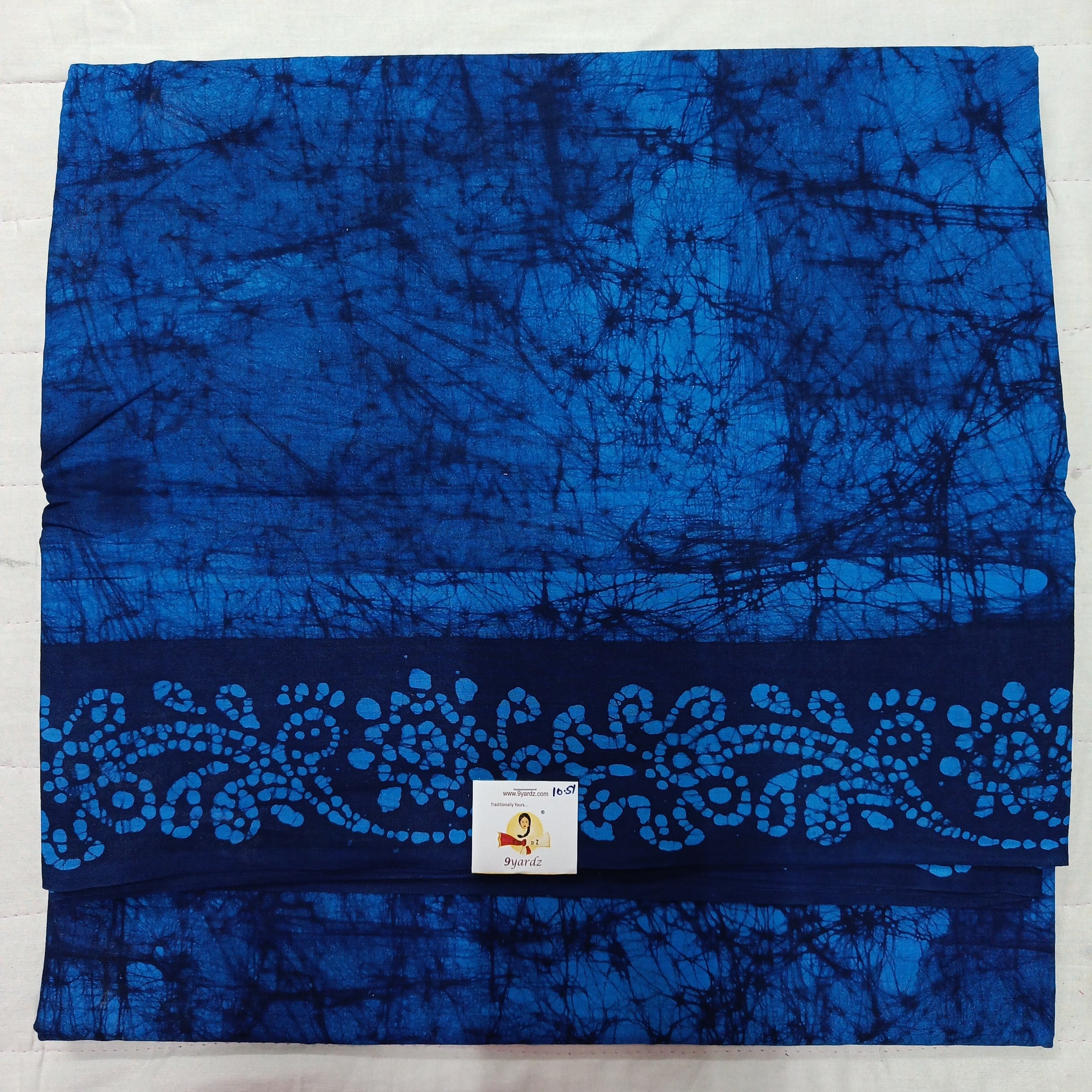 Sungudi cotton 10.5 yards madisar