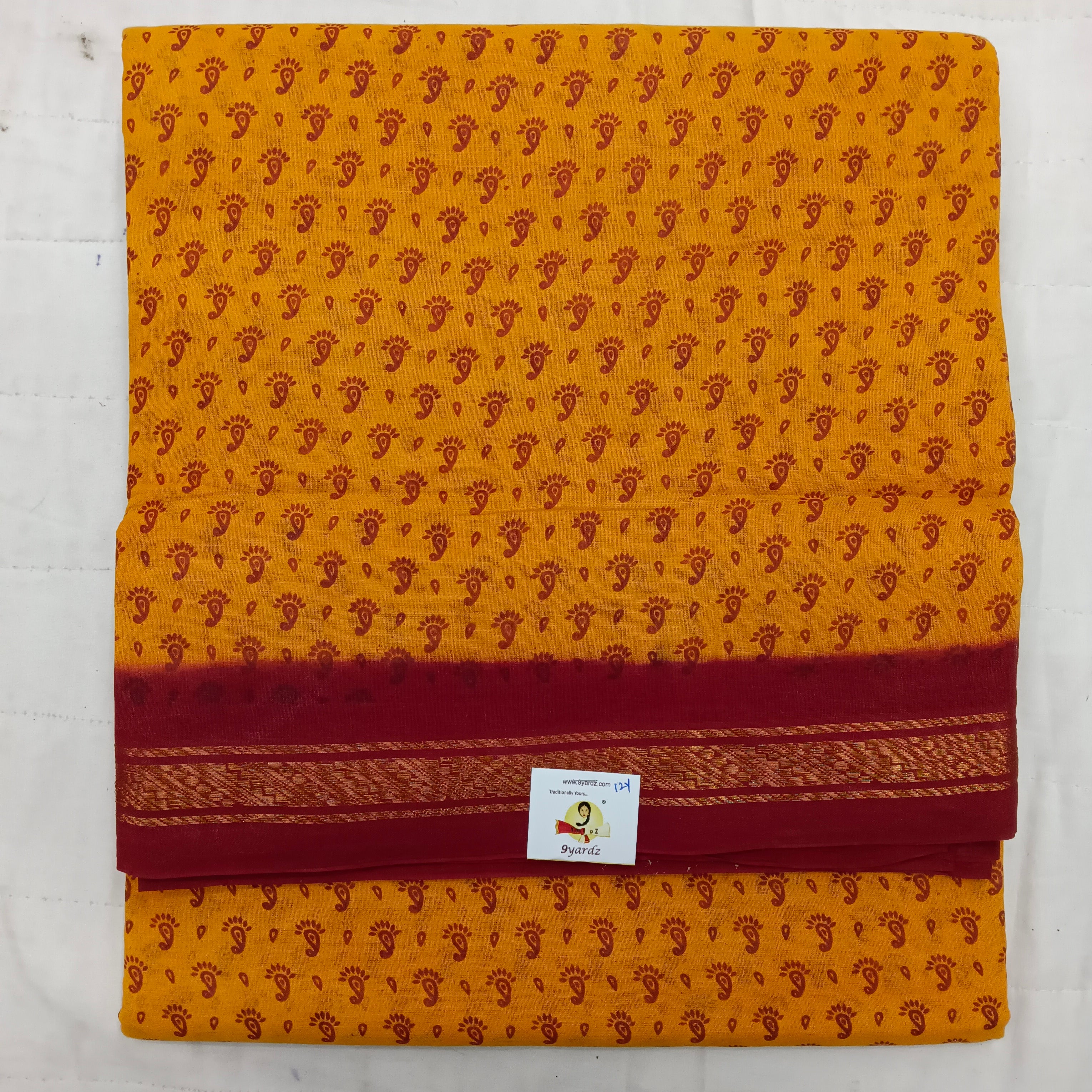 Sungudi cotton 12 yardz