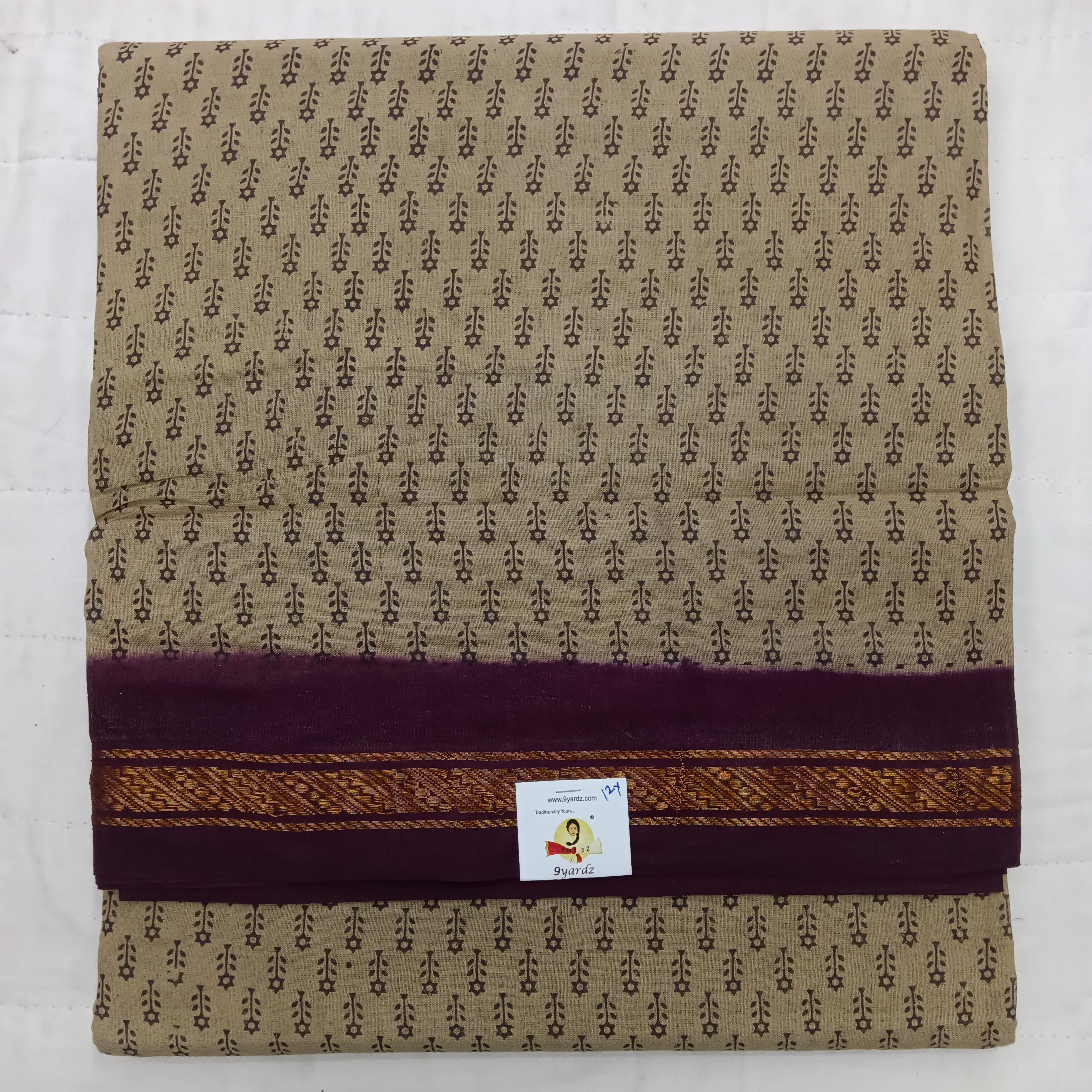 Sungudi cotton 12 yardz