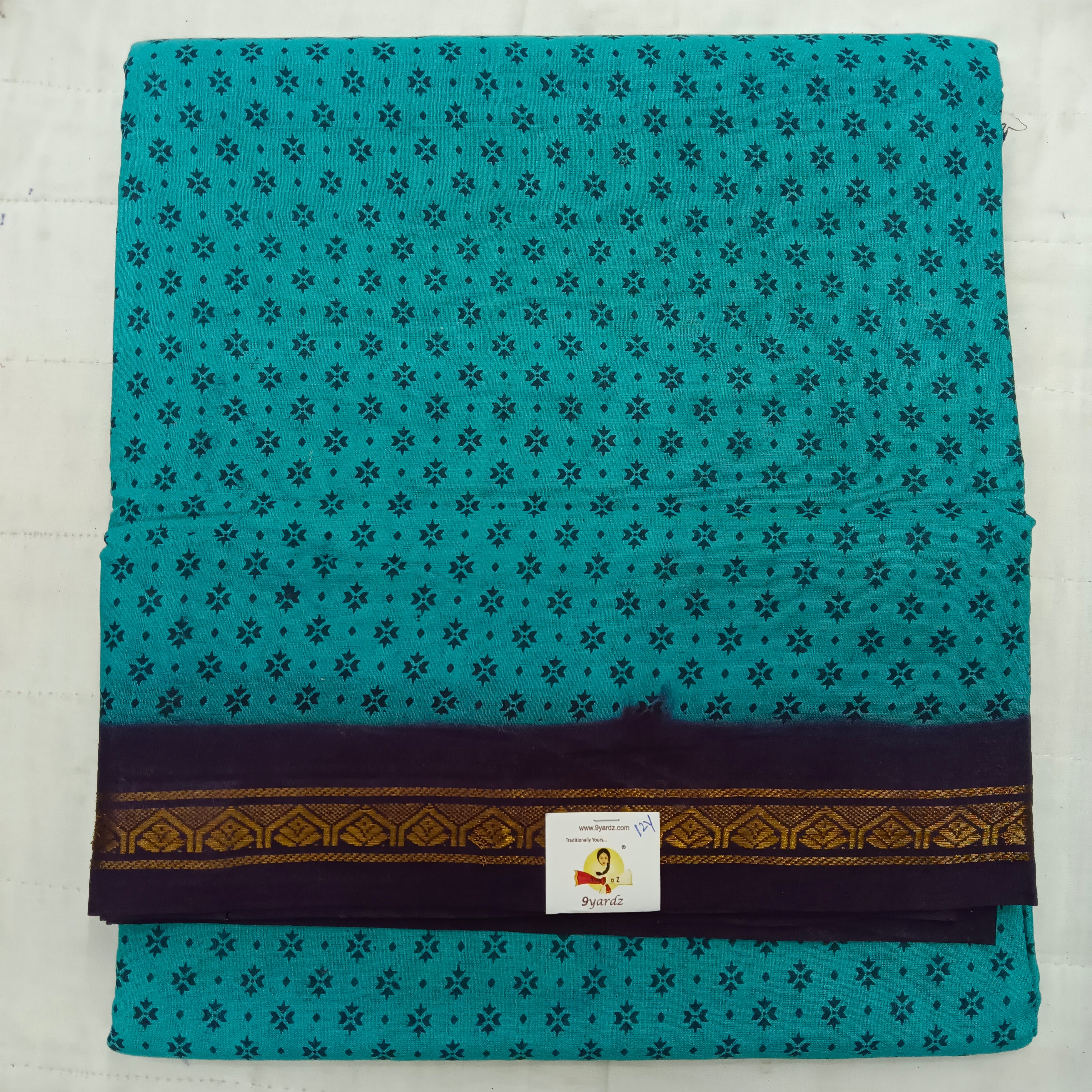 Sungudi cotton 12 yardz
