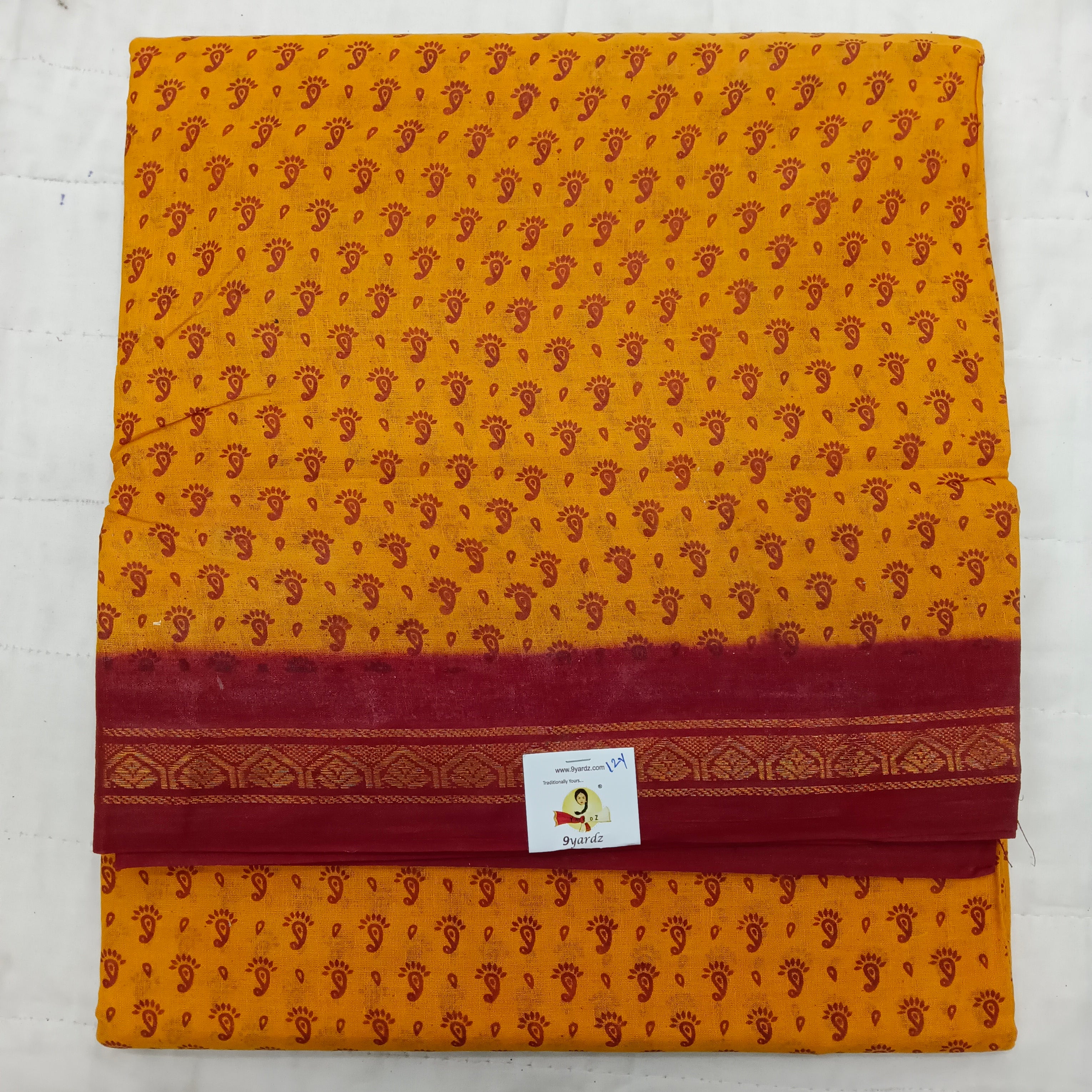 Sungudi cotton 12 yardz
