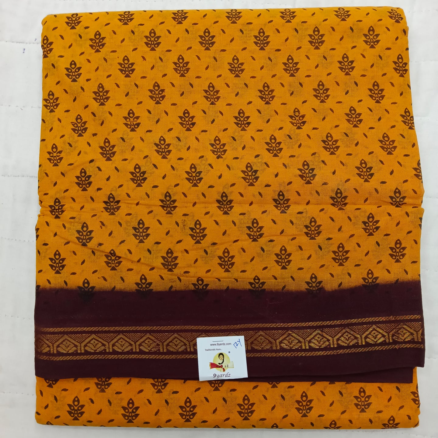 Sungudi cotton 12 yardz