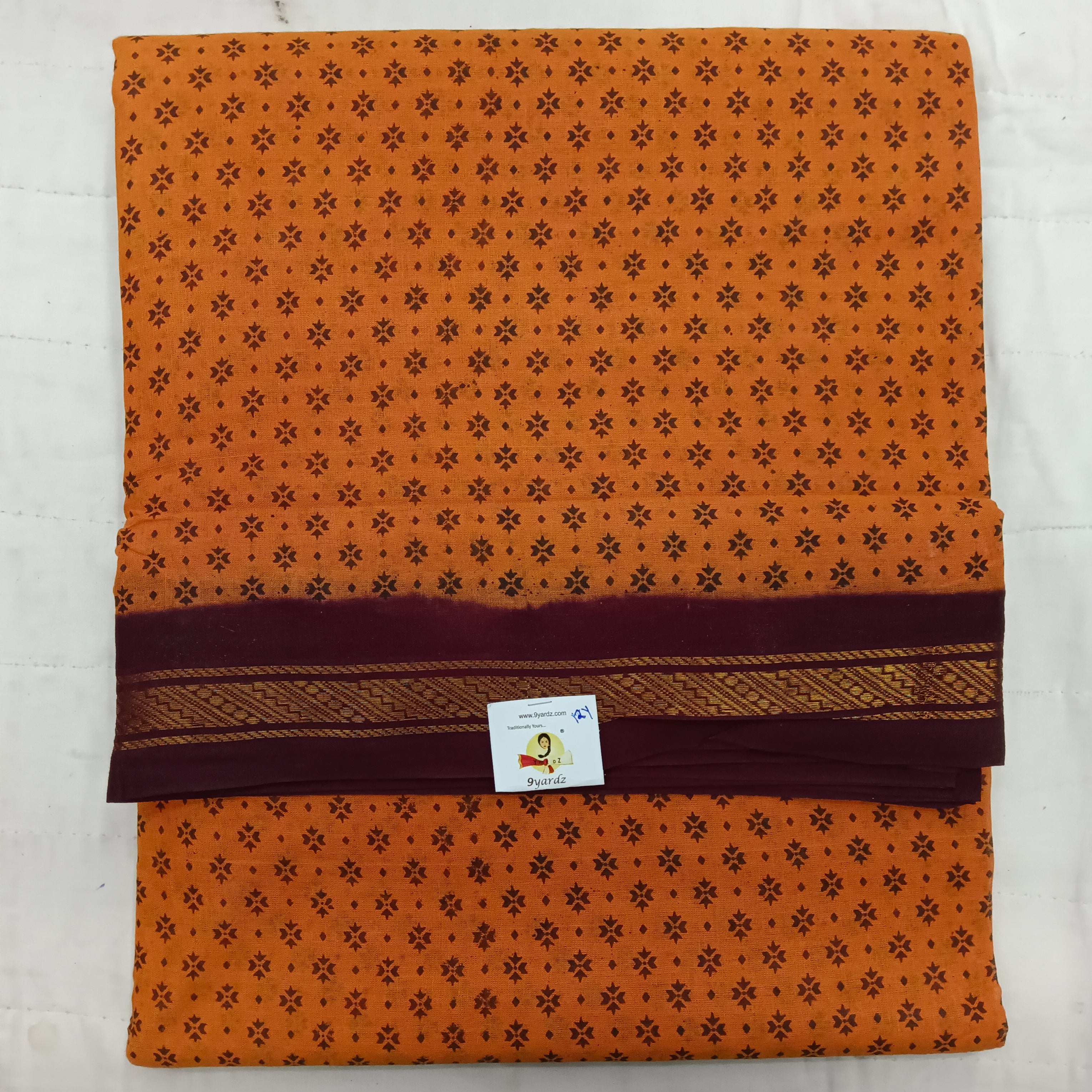 Sungudi cotton 12 yardz