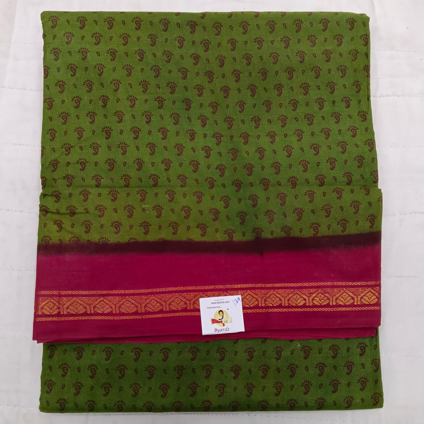 Sungudi cotton 12 yardz