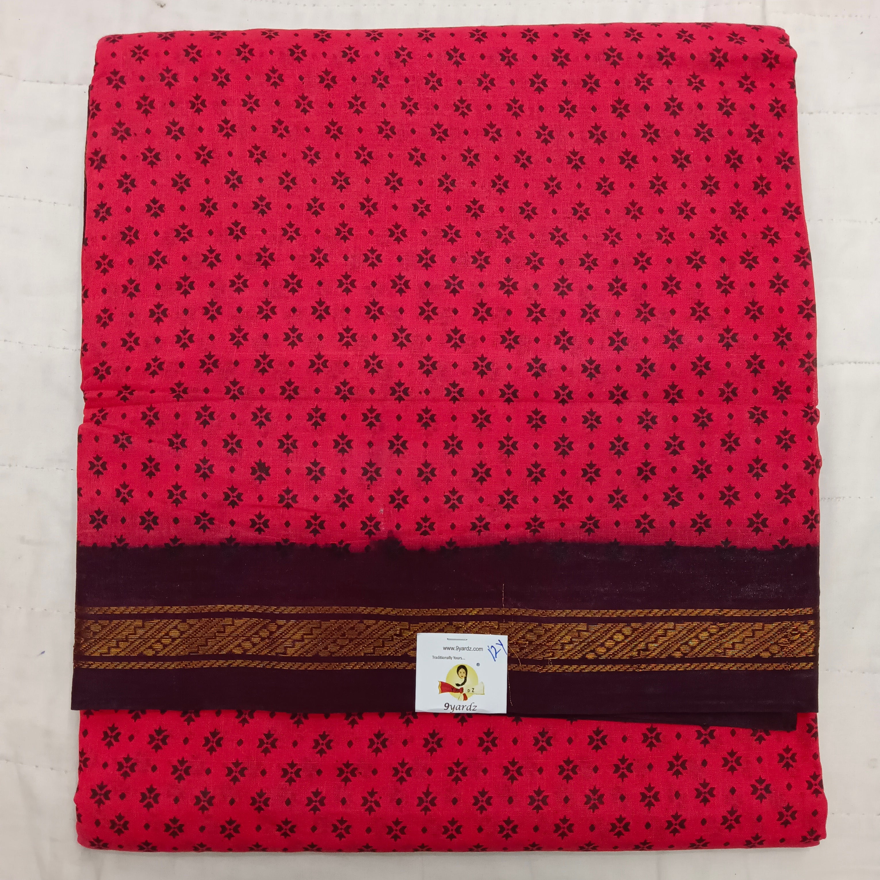 Sungudi cotton 12 yardz