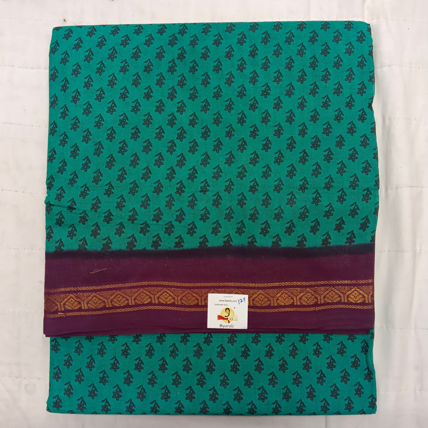 Sungudi cotton 12 yardz