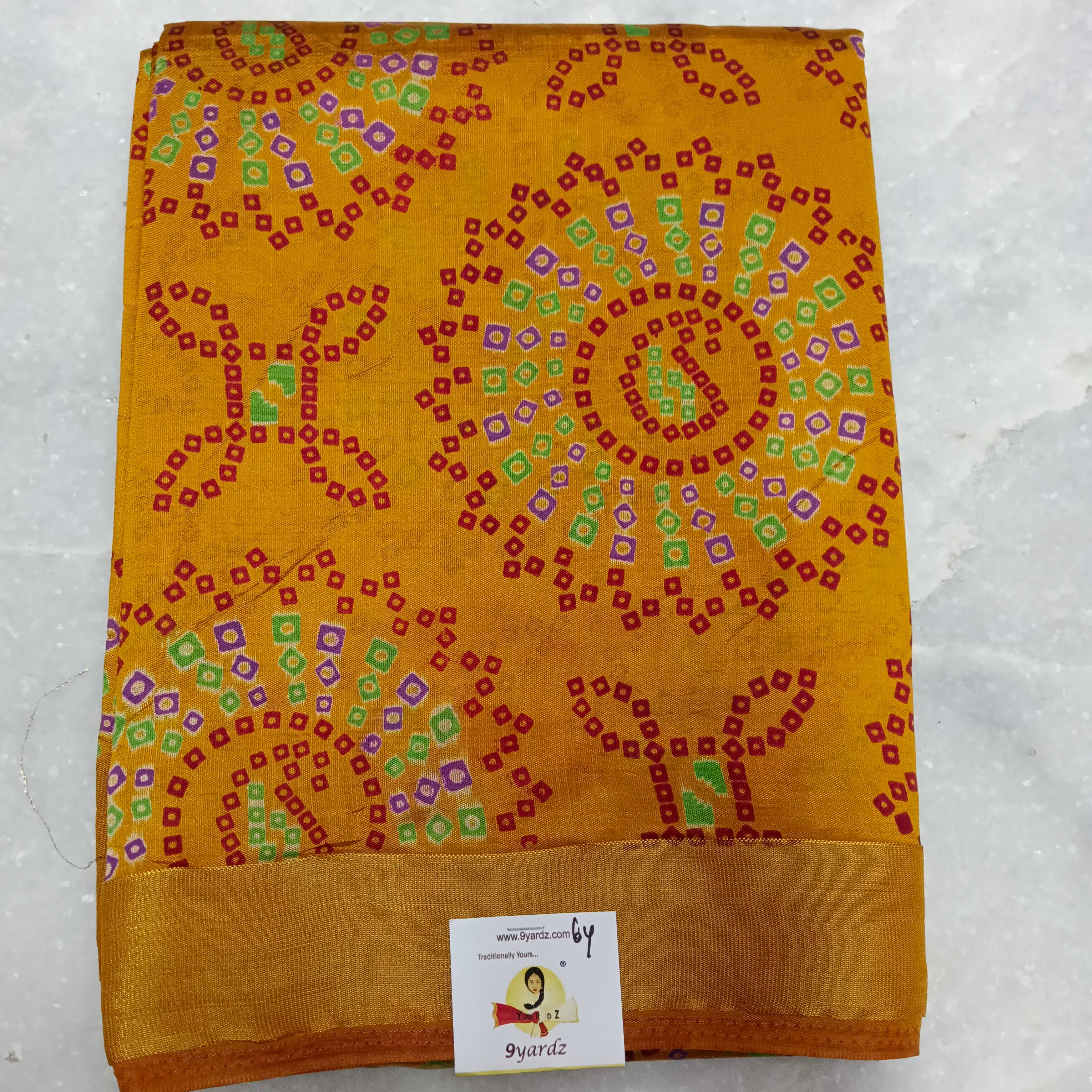 Printed Silk 6yards