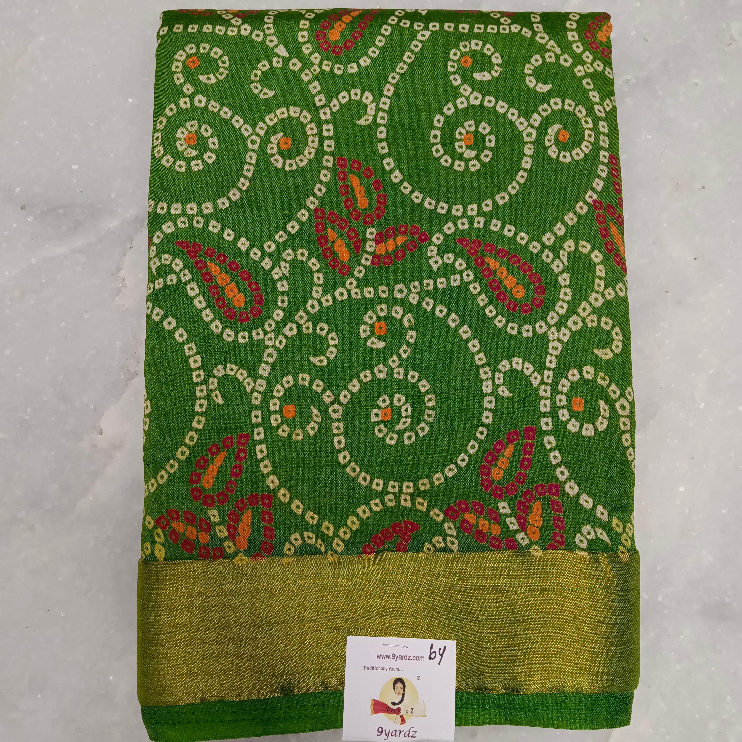 Printed Silk 6yards