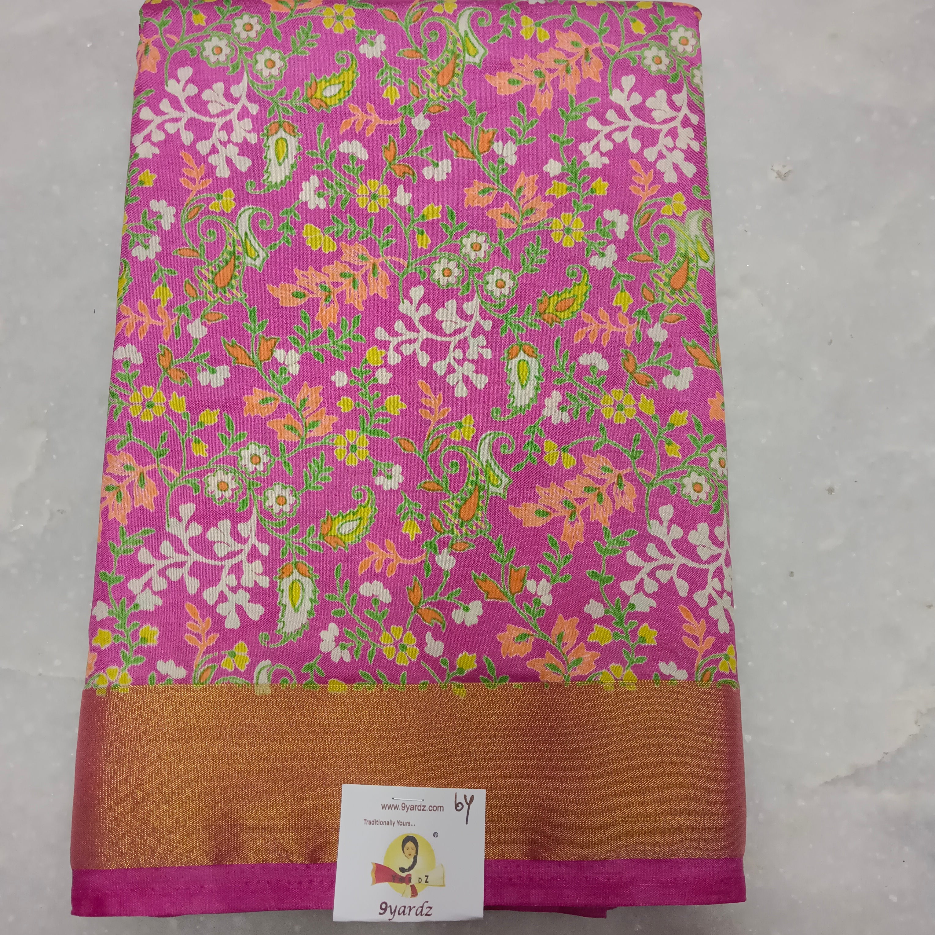 Printed Silk 6yards