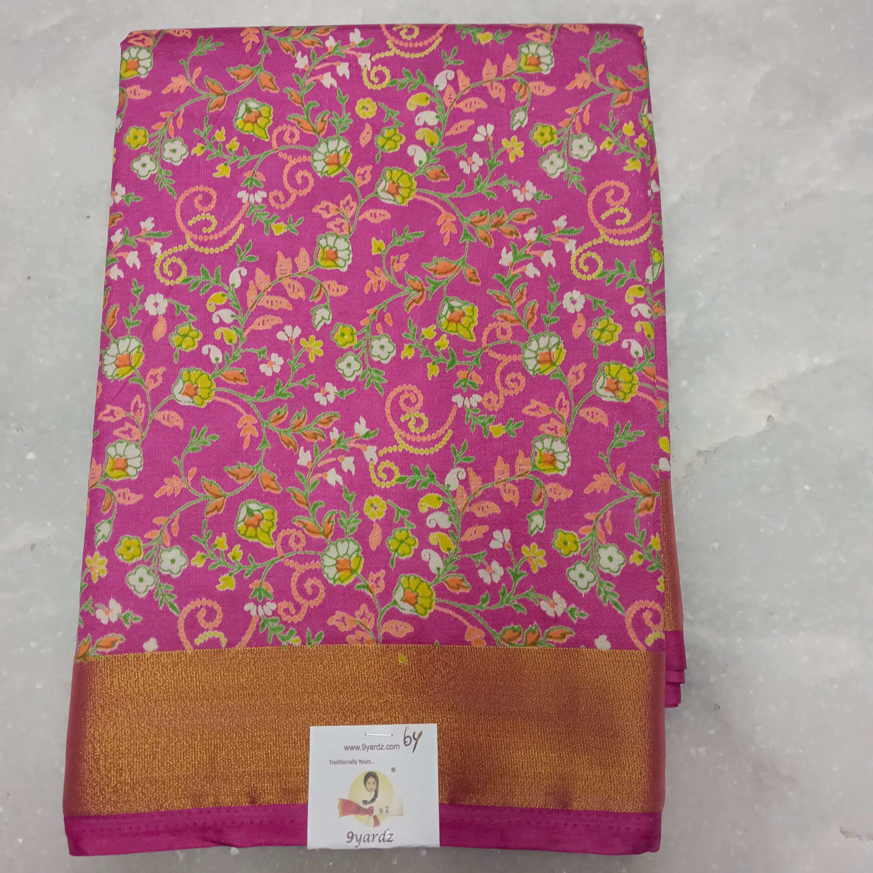 Printed Silk 6yards