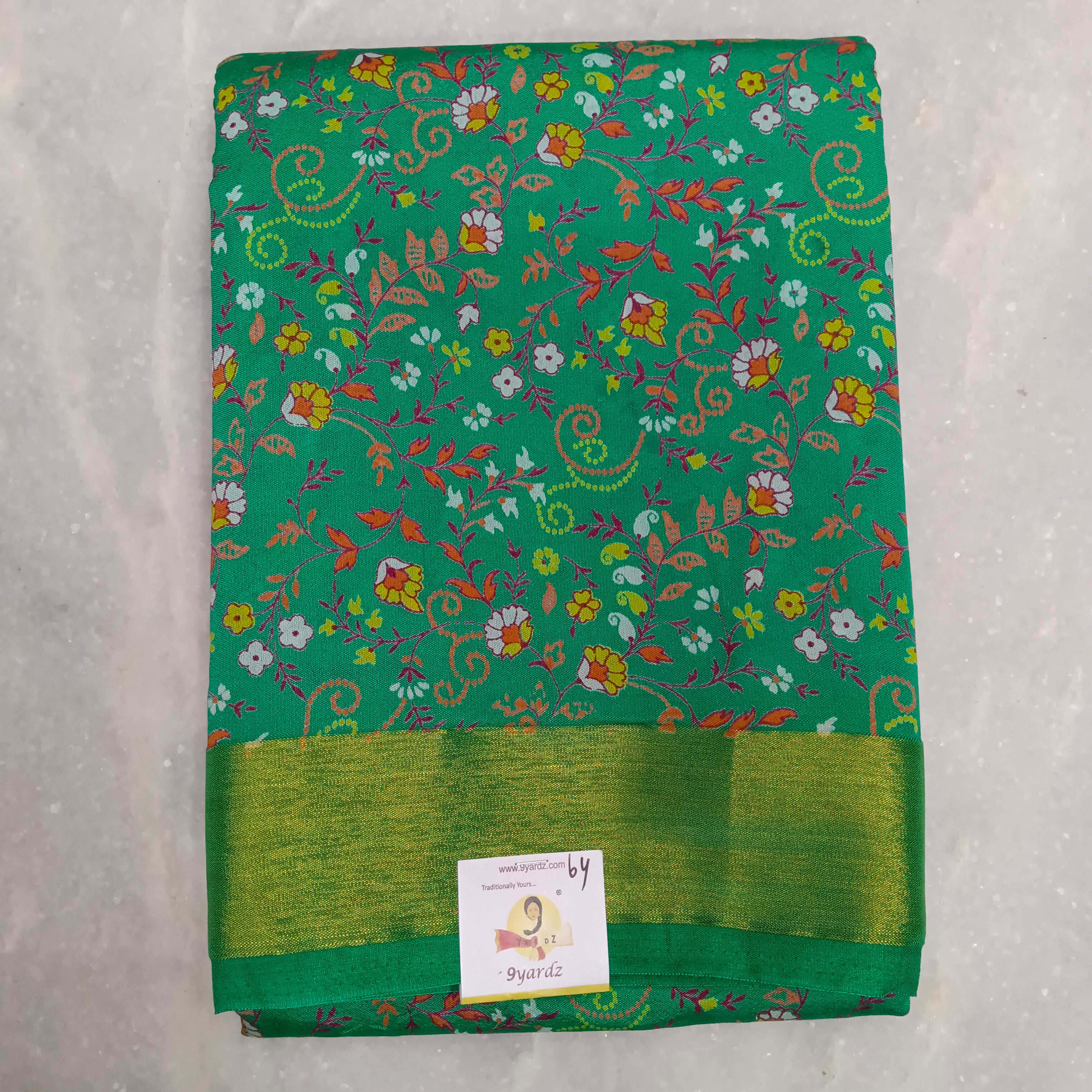 Printed Silk 6yards