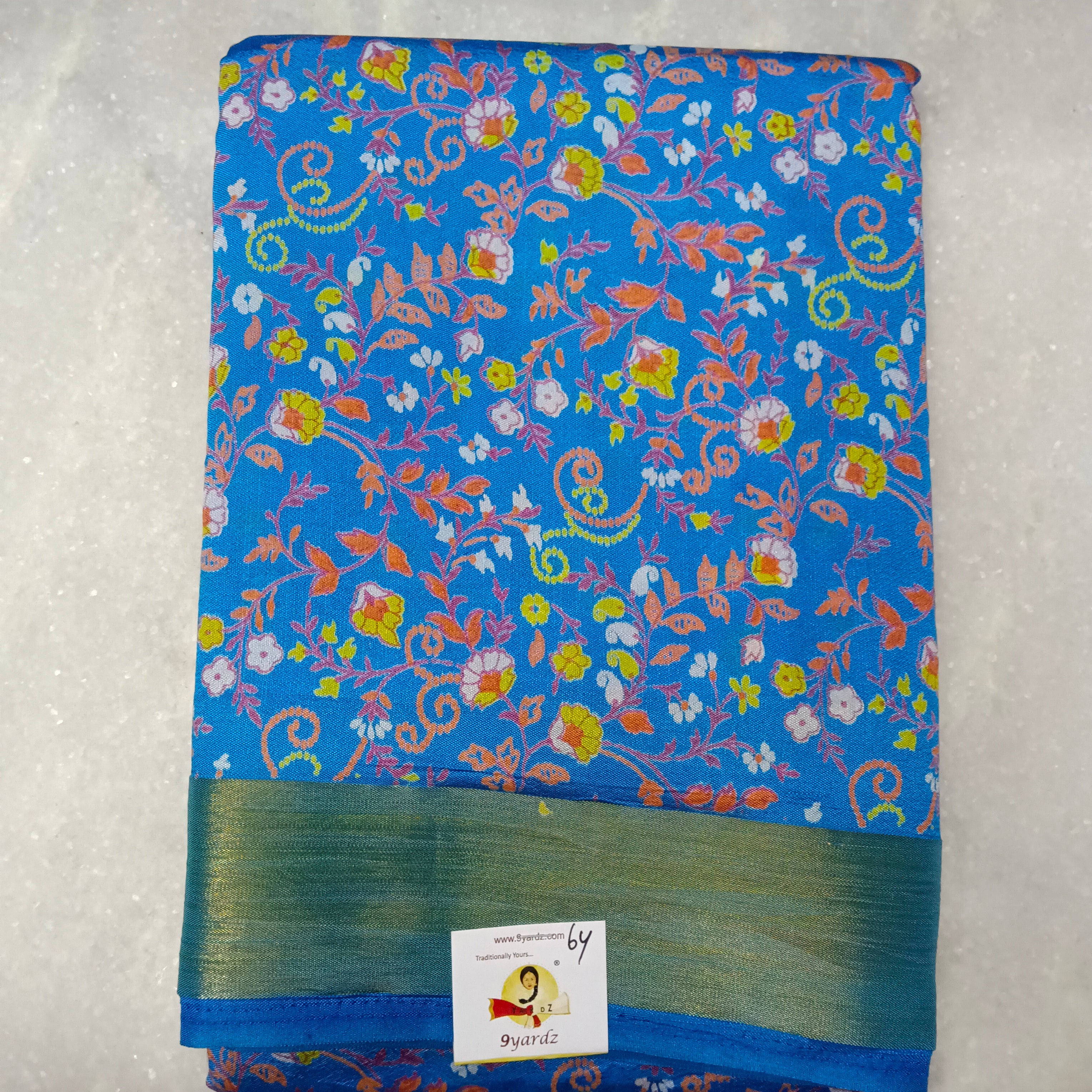 Printed Silk 6yards