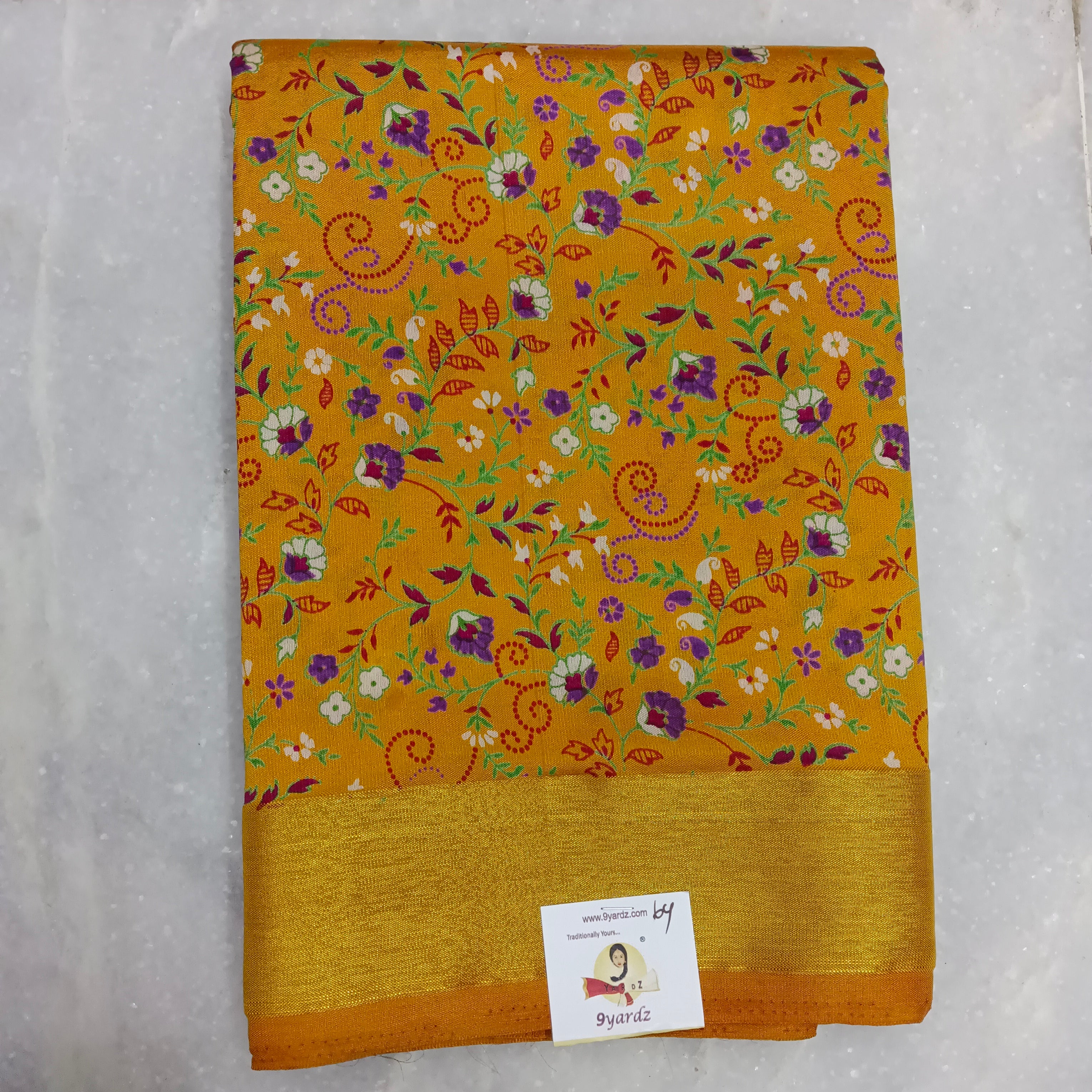 Printed Silk 6yards