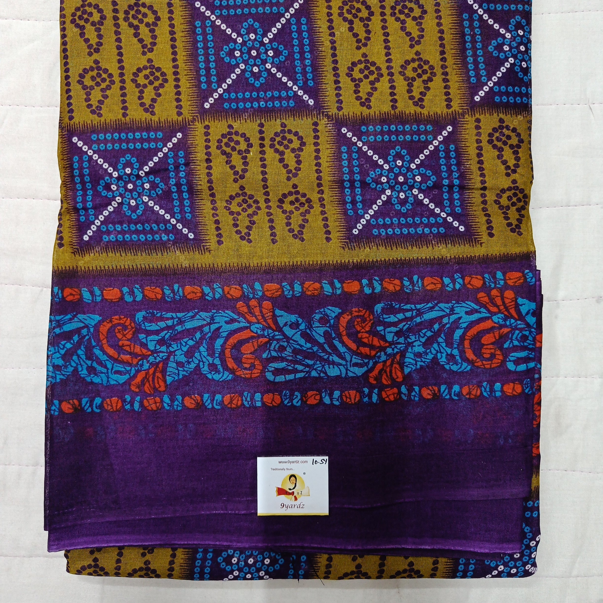 Erode cotton 10.5 yards madisar