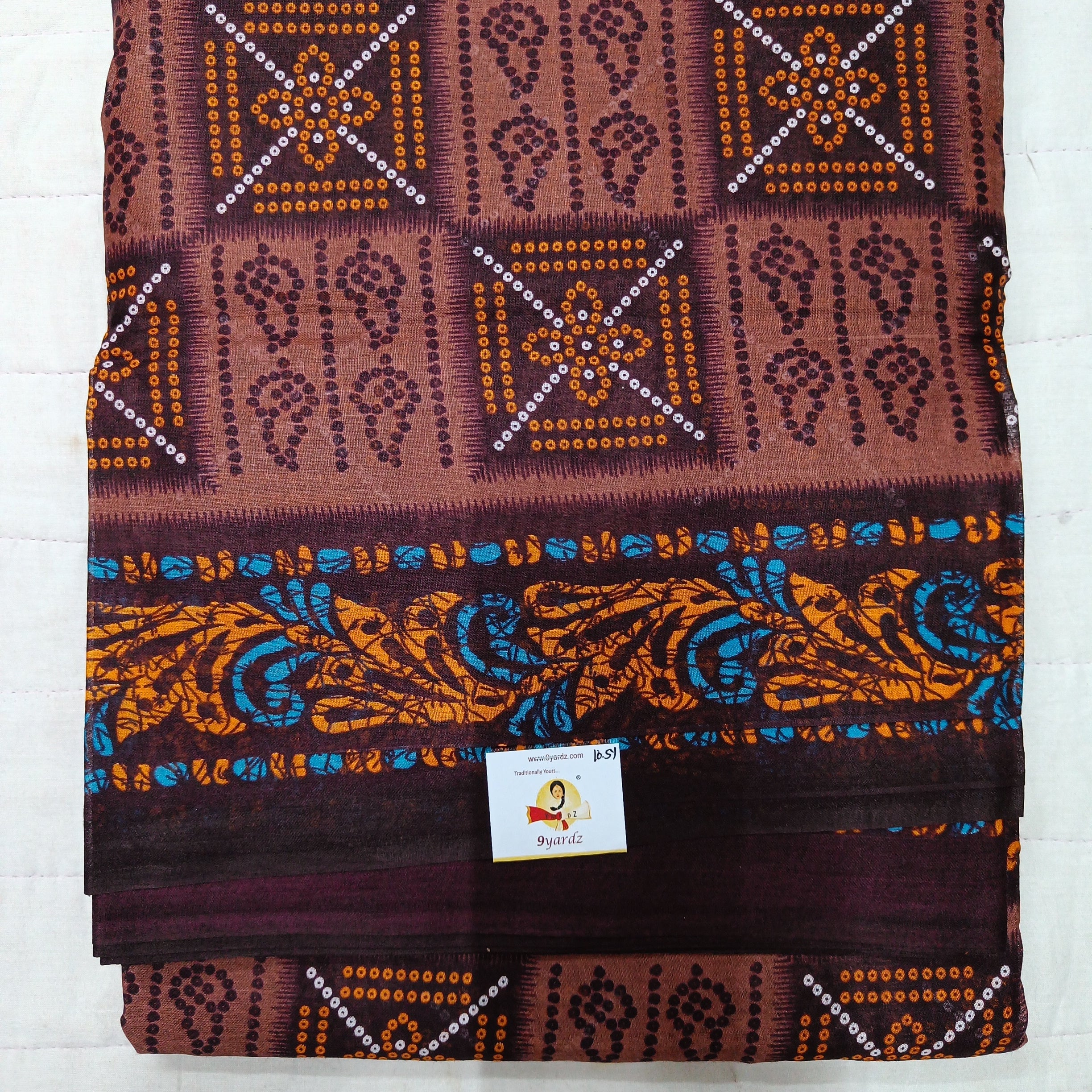 Erode cotton 10.5 yards madisar