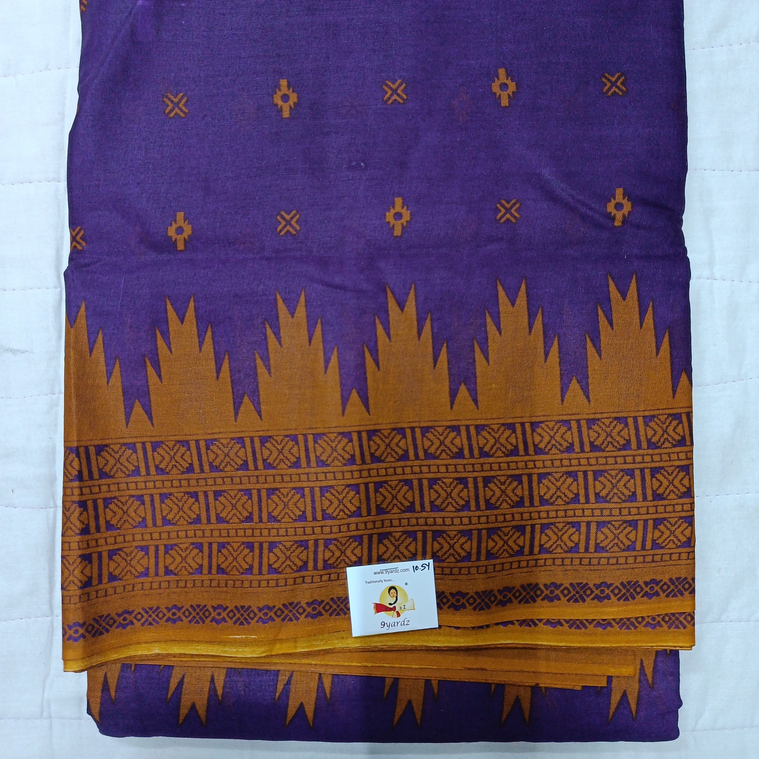 Erode cotton 10.5 yards madisar