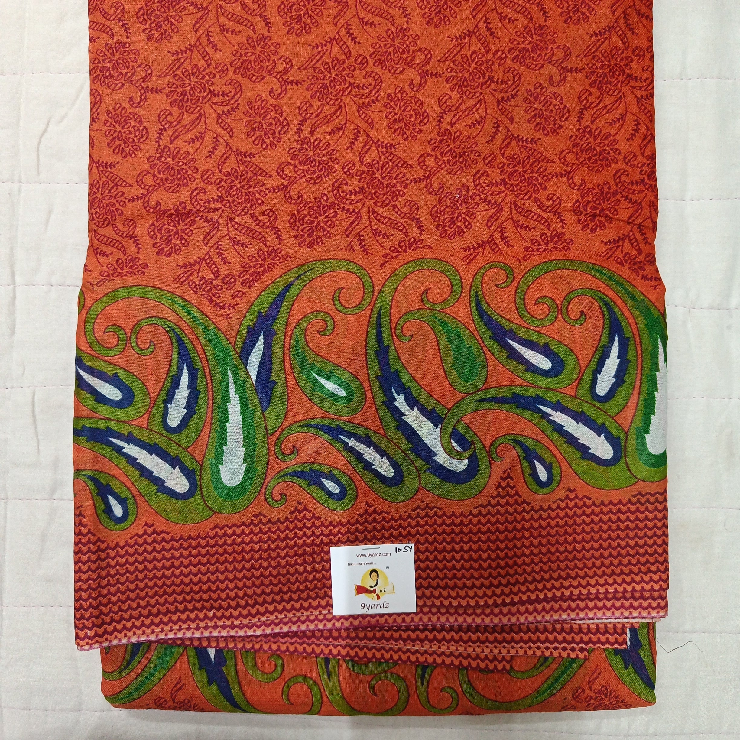 Erode cotton 10.5 yards madisar