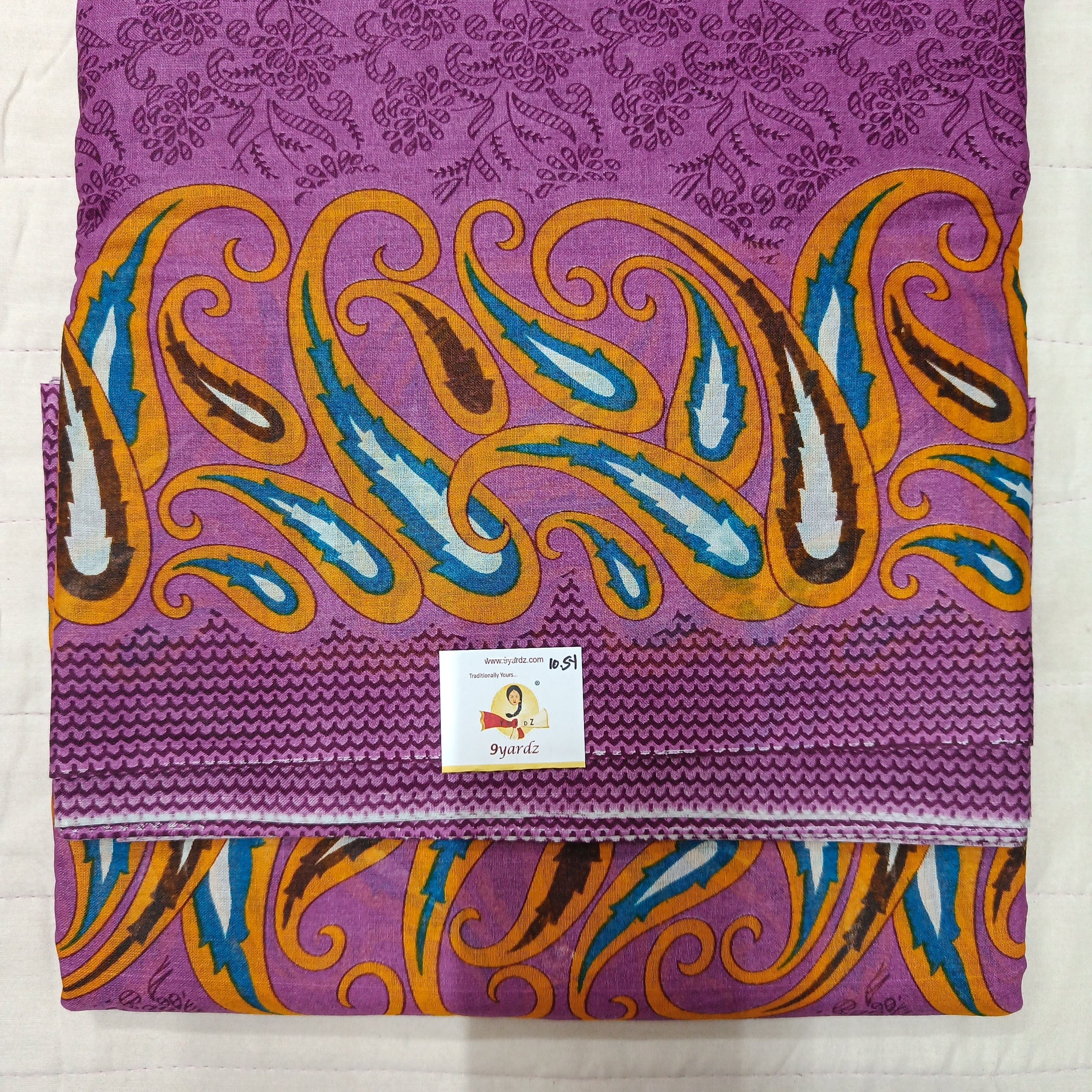 Erode cotton 10.5 yards madisar