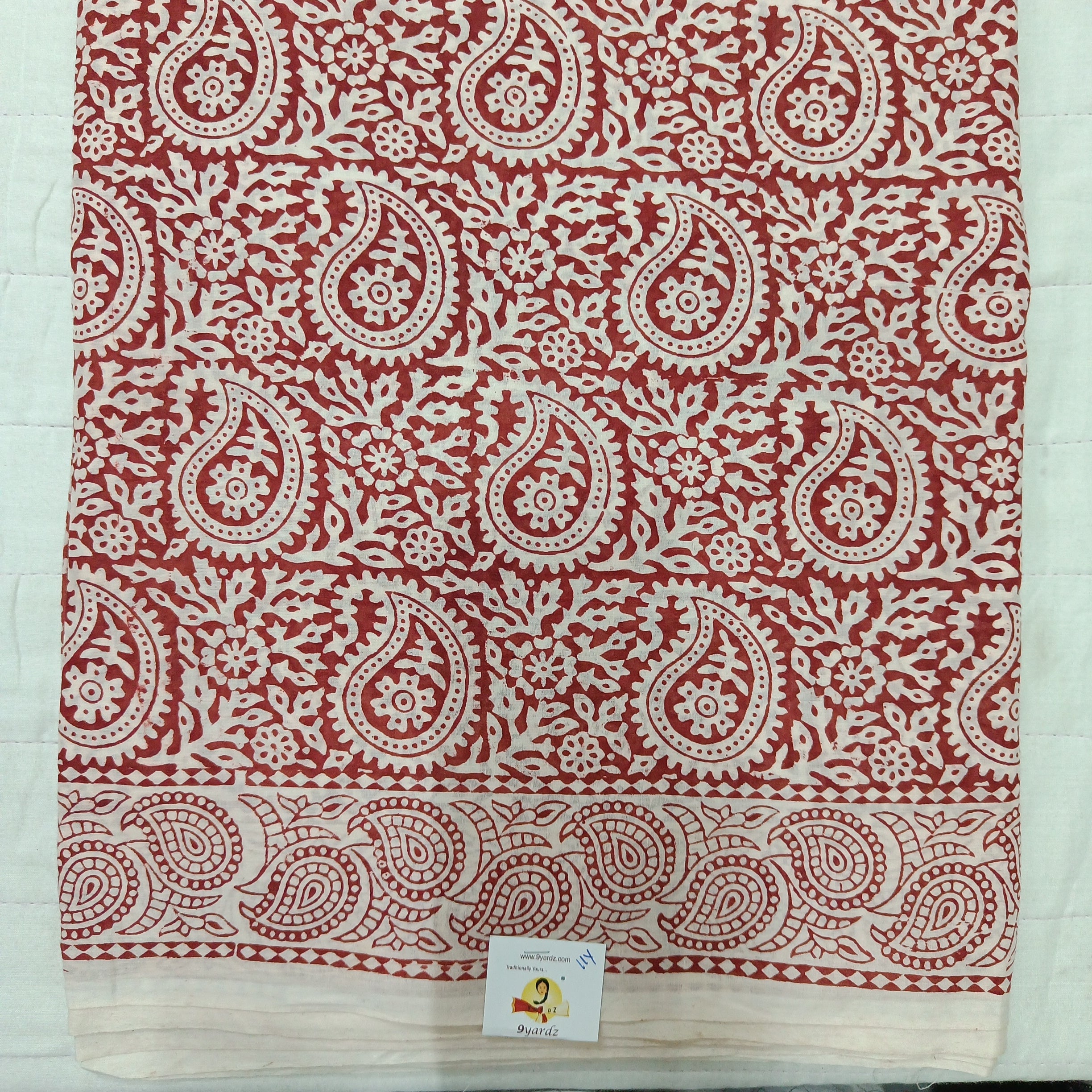 Baag/soft cotton Madisar 11 yards
