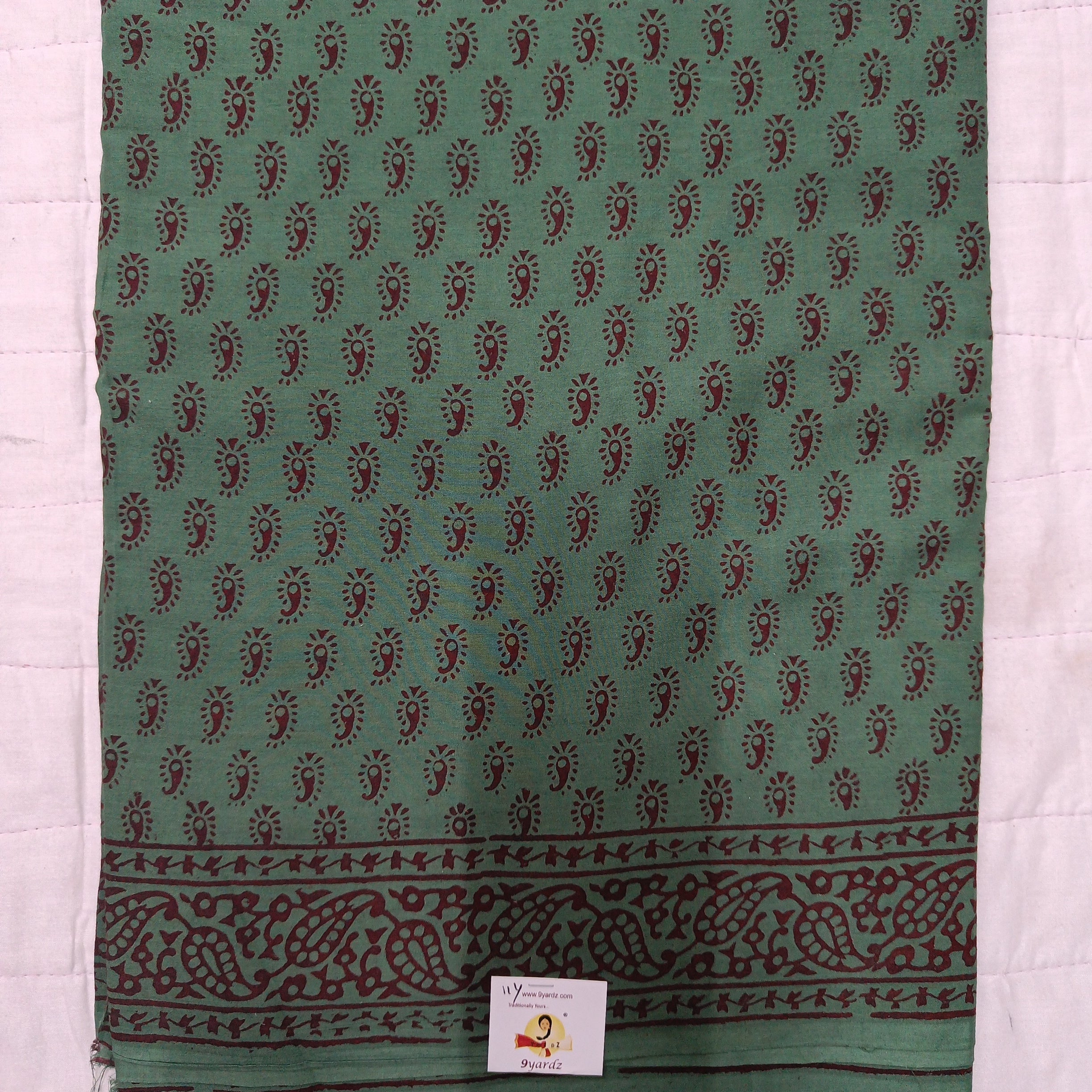 Baag/soft cotton Madisar 11 yards