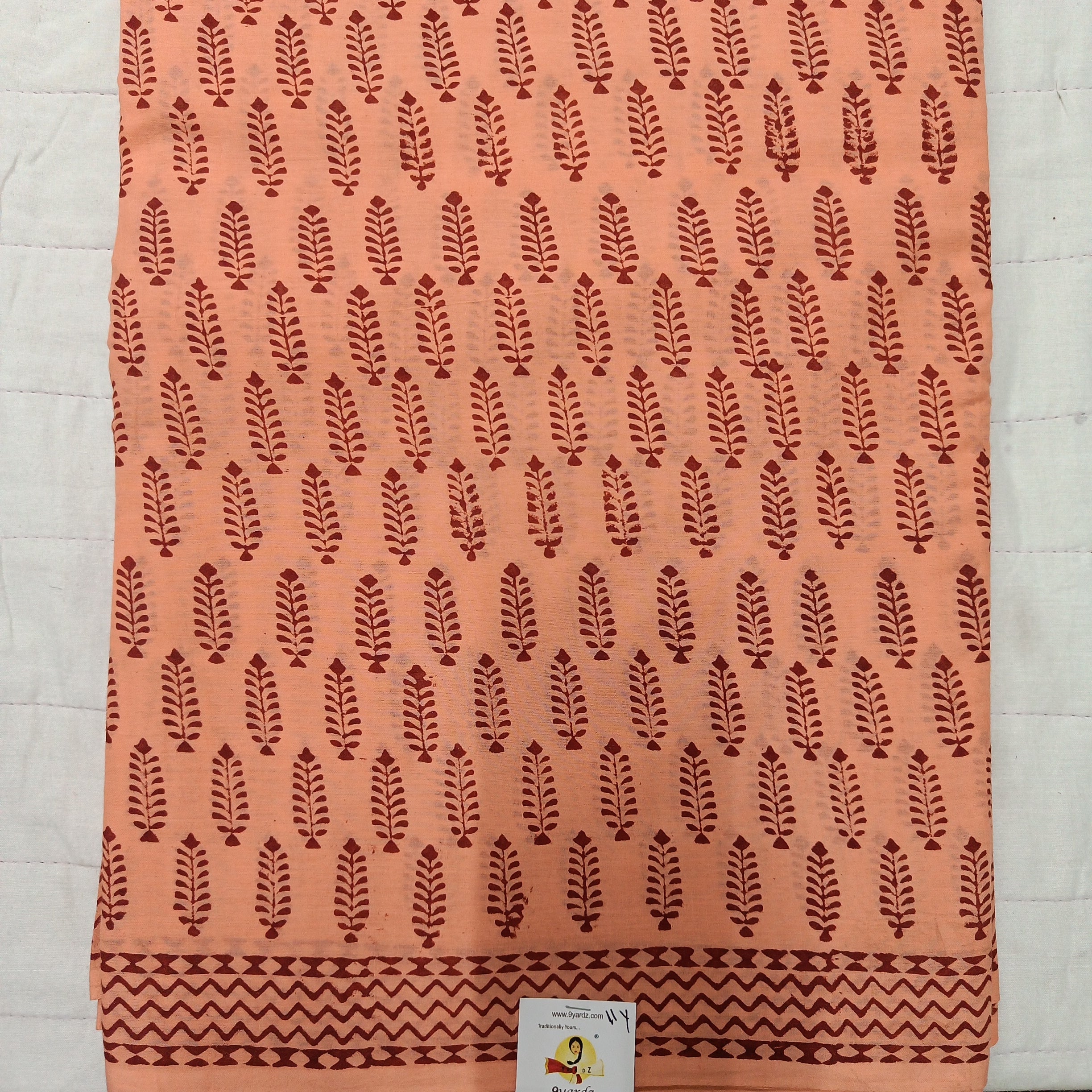 Baag/soft cotton Madisar 11 yards