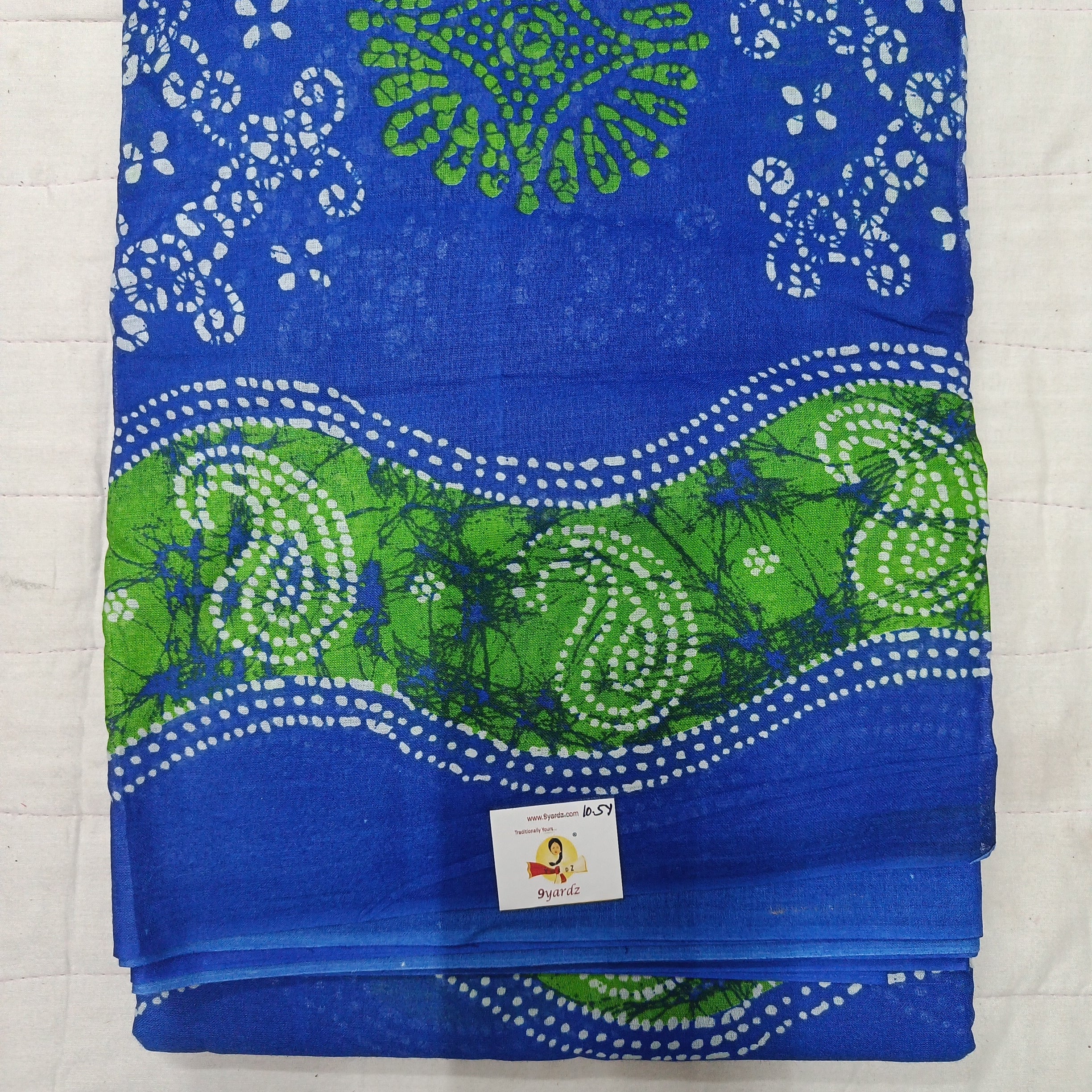 Erode cotton 10.5 yards madisar