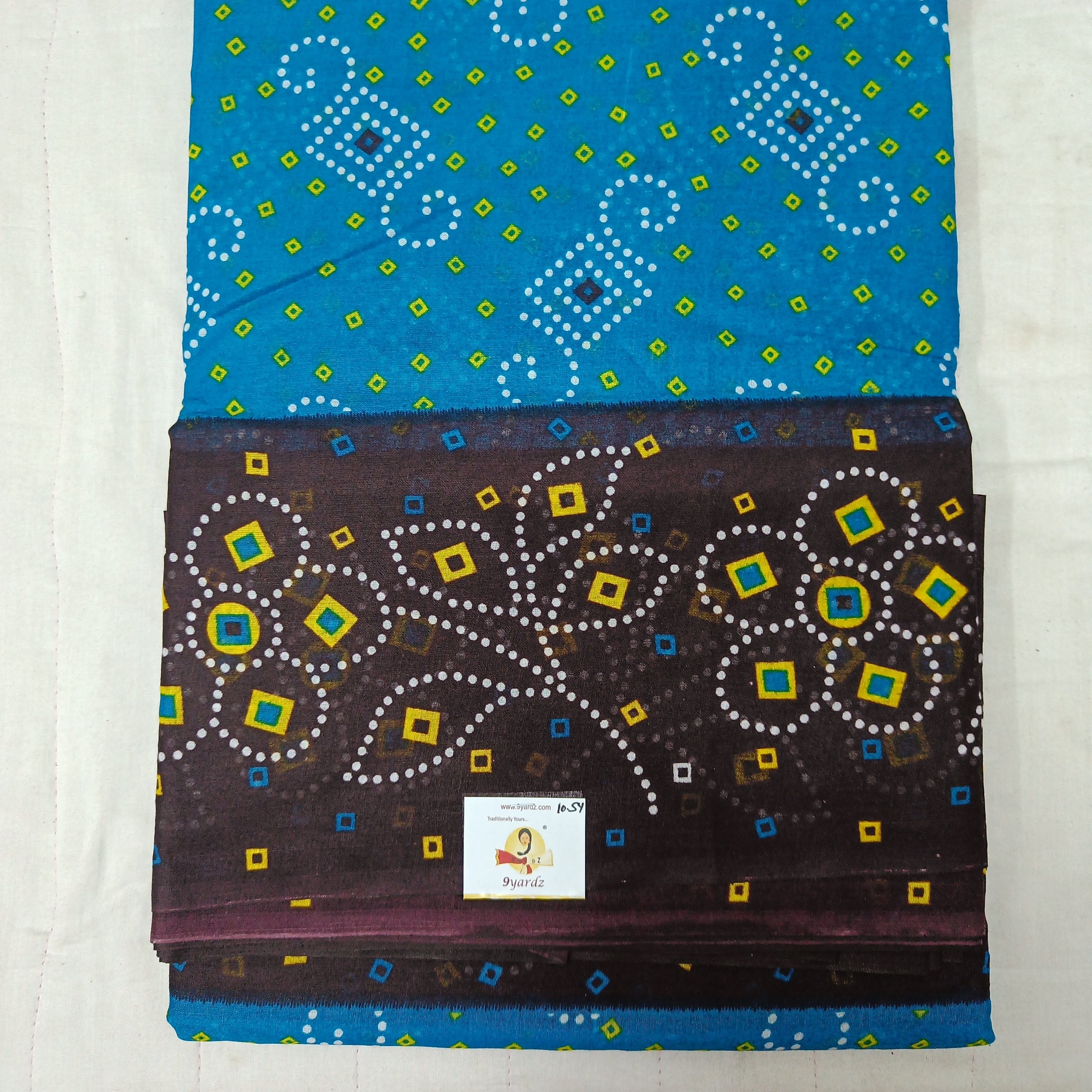 Erode cotton 10.5 yards madisar
