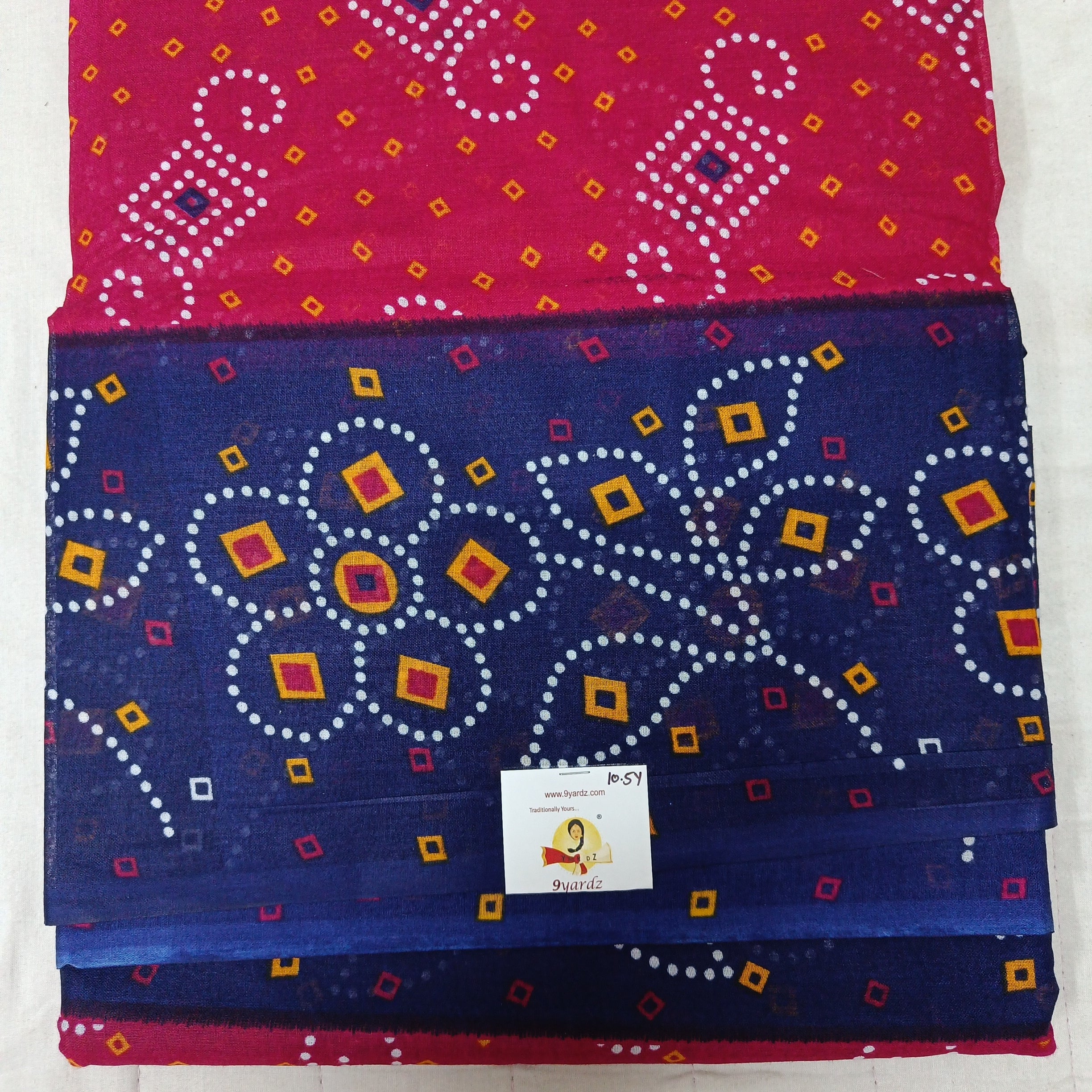 Erode cotton 10.5 yards madisar