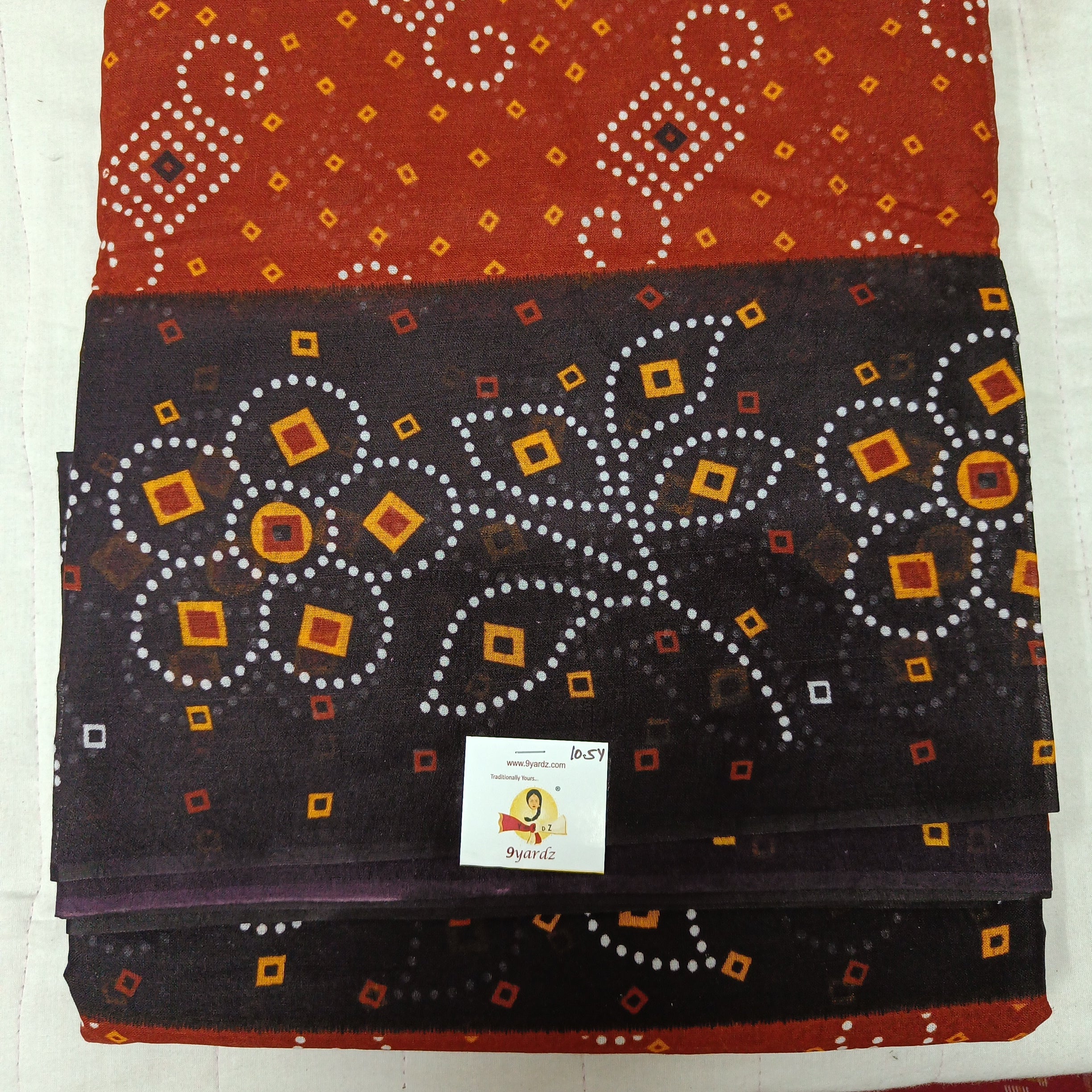 Erode cotton 10.5 yards madisar