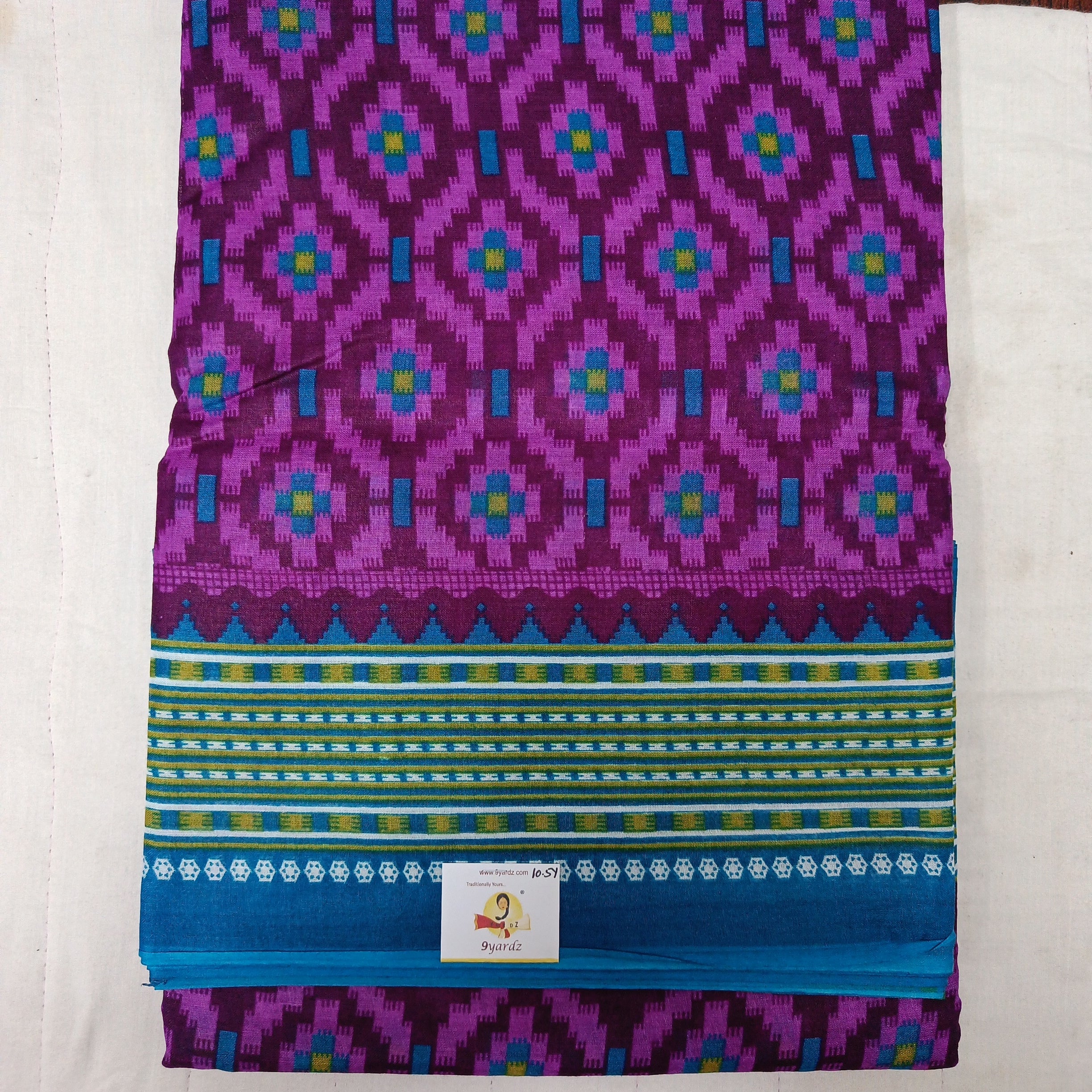 Erode cotton 10.5 yards madisar