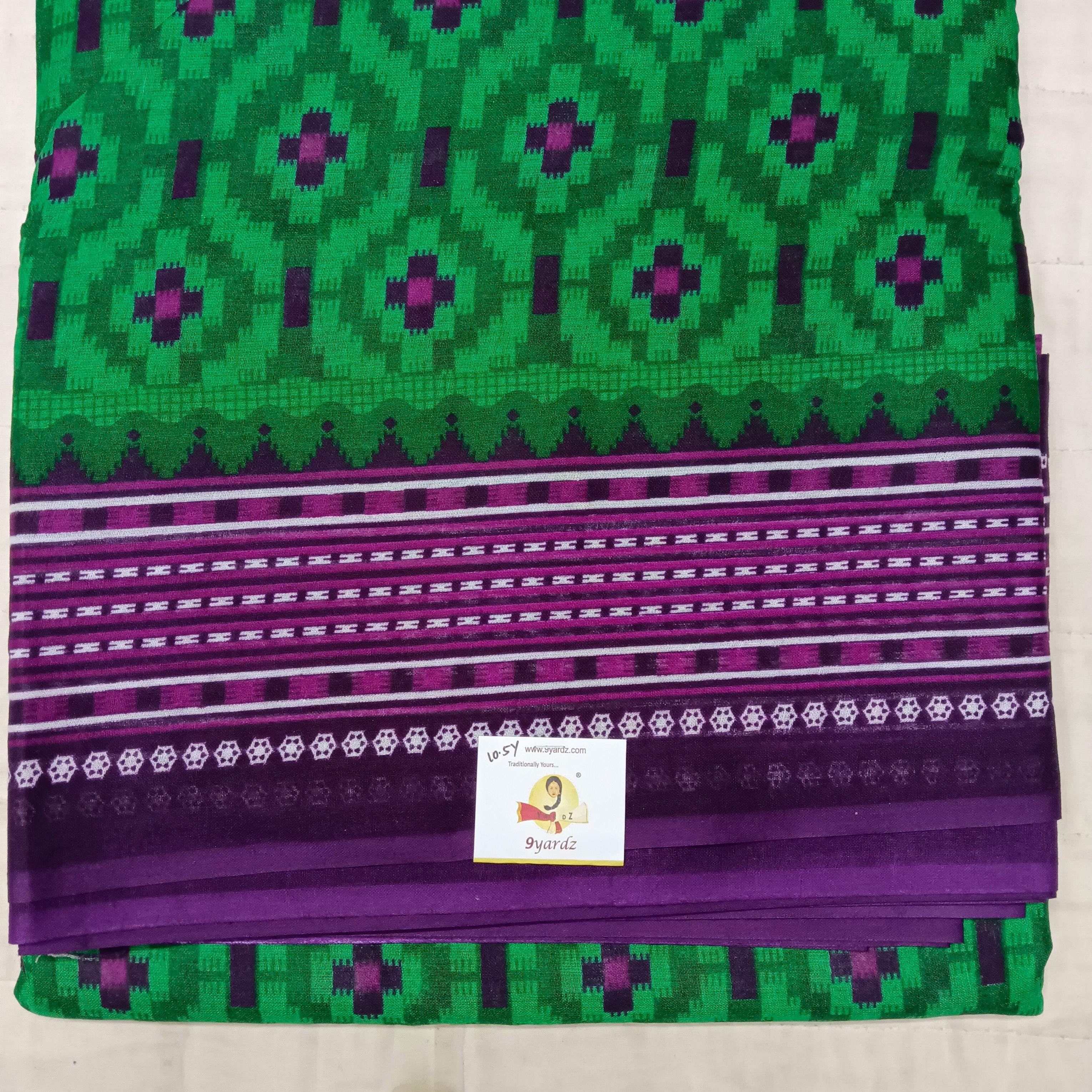 Erode cotton 10.5 yards madisar