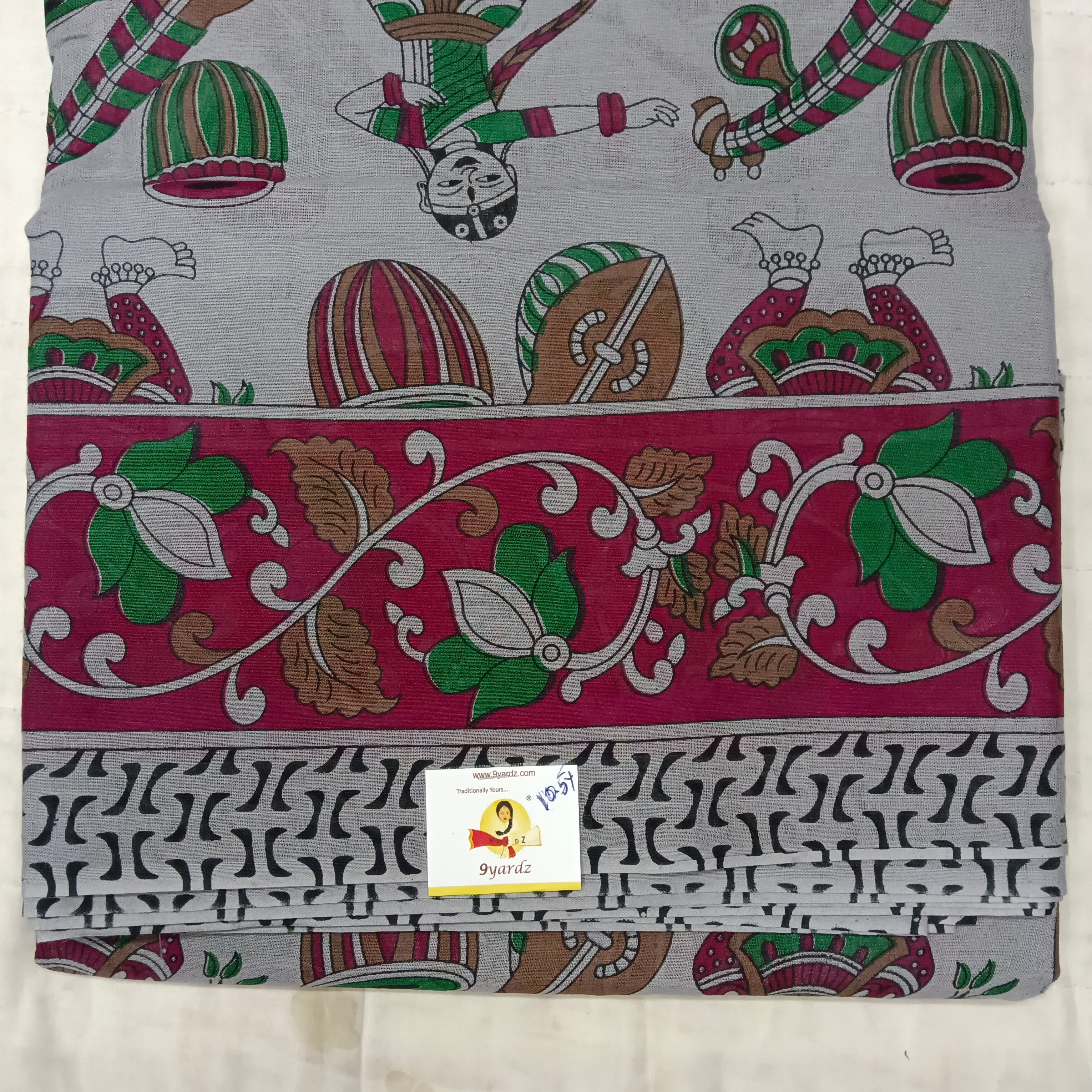 Erode cotton 10.5 yards madisar kalamkari print