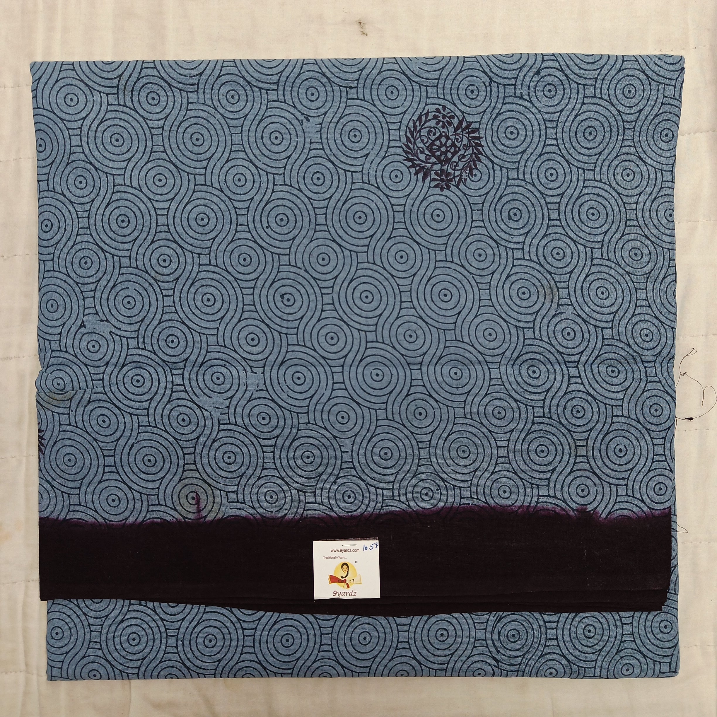 Sungudi cotton 10.5 yards madisar