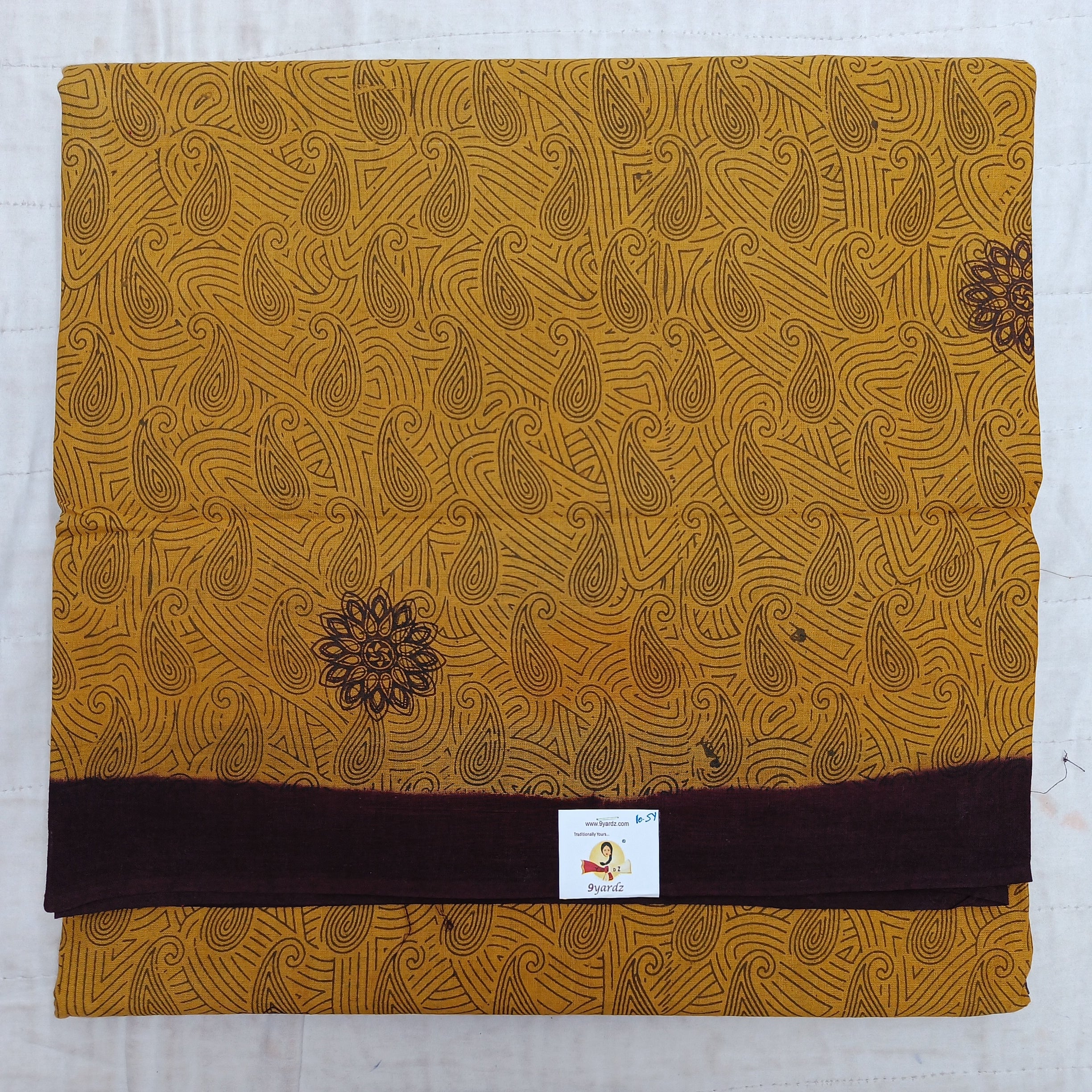 Sungudi cotton 10.5 yards madisar