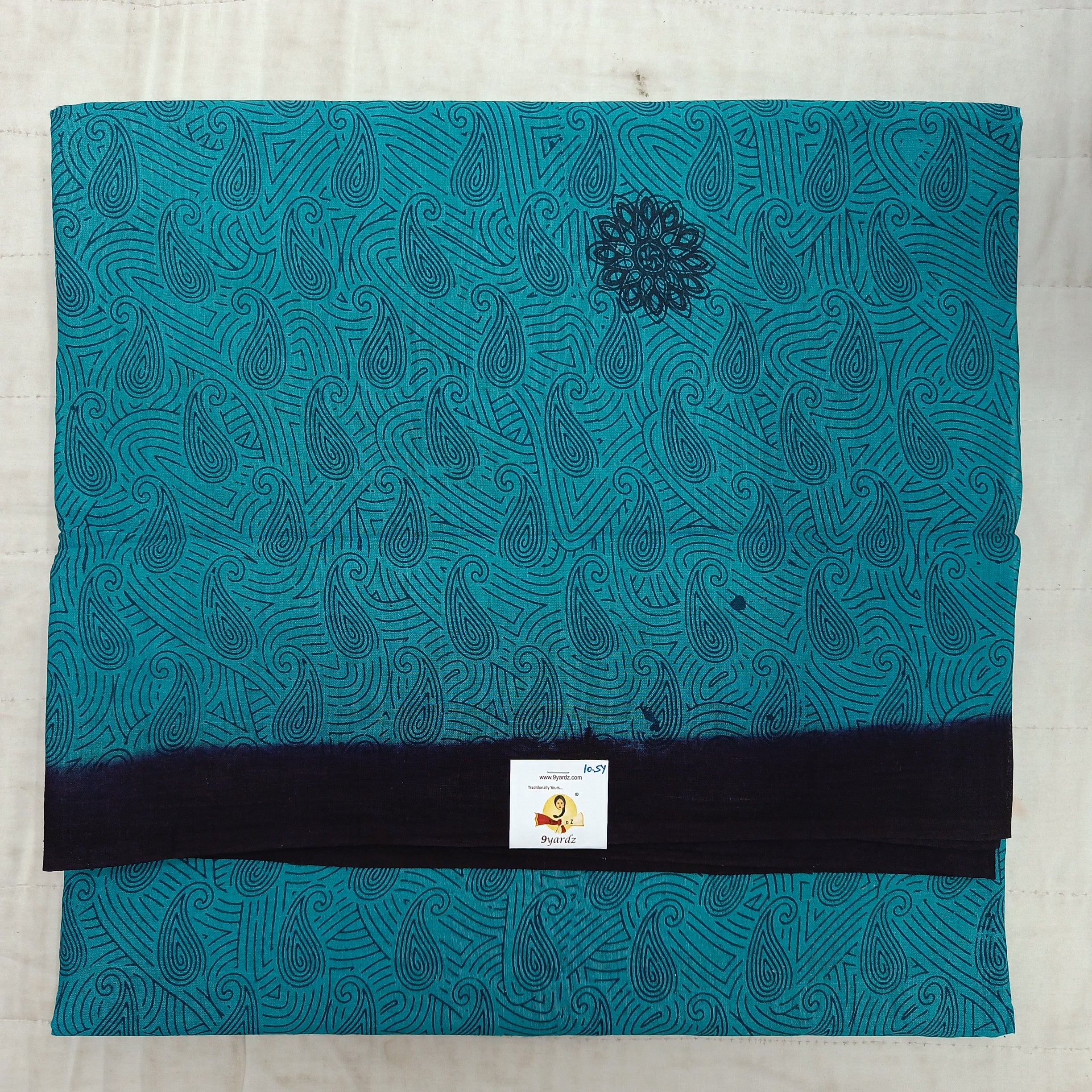 Sungudi cotton 10.5 yards madisar