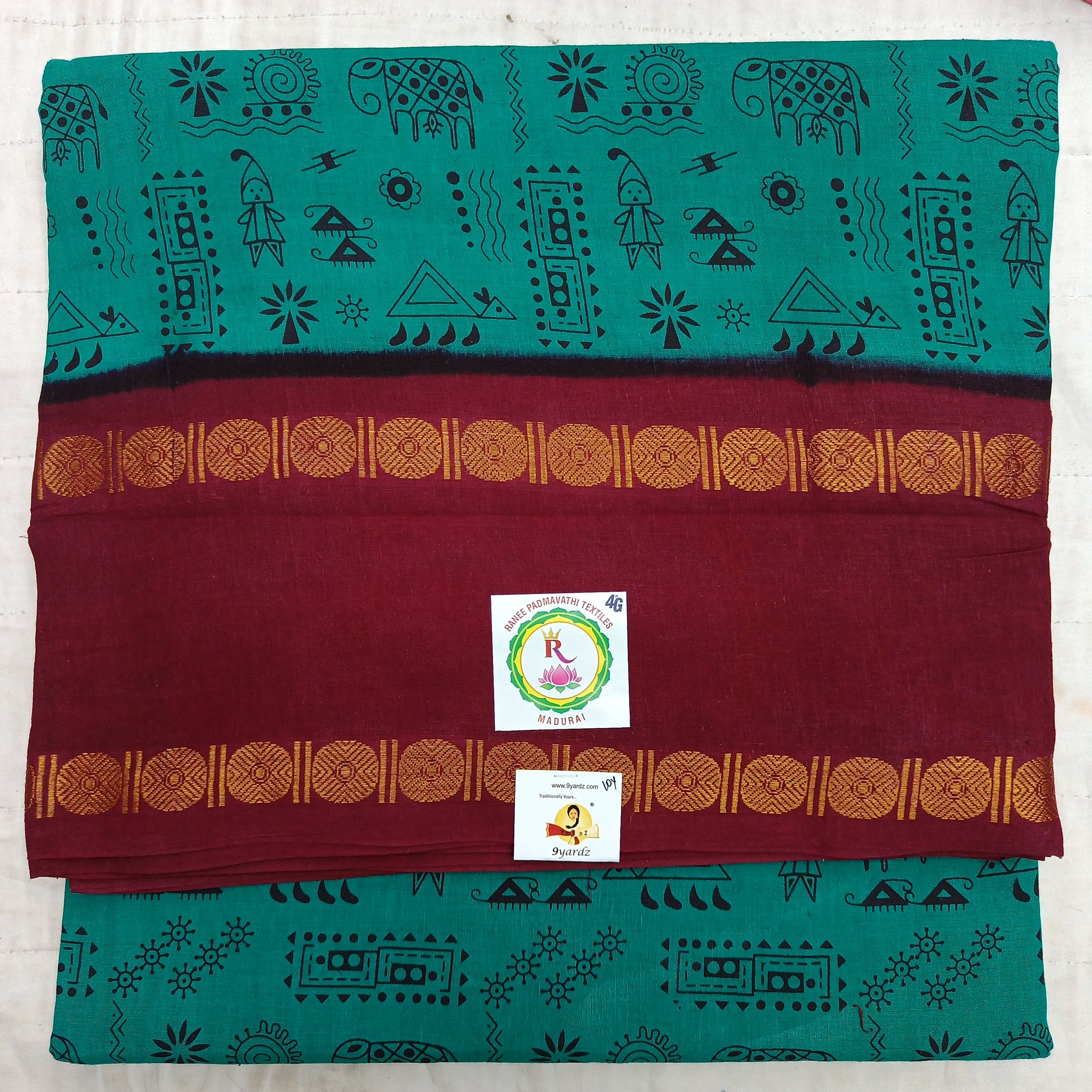 Ranee voyal saree 10yardz(9.1mtrs)