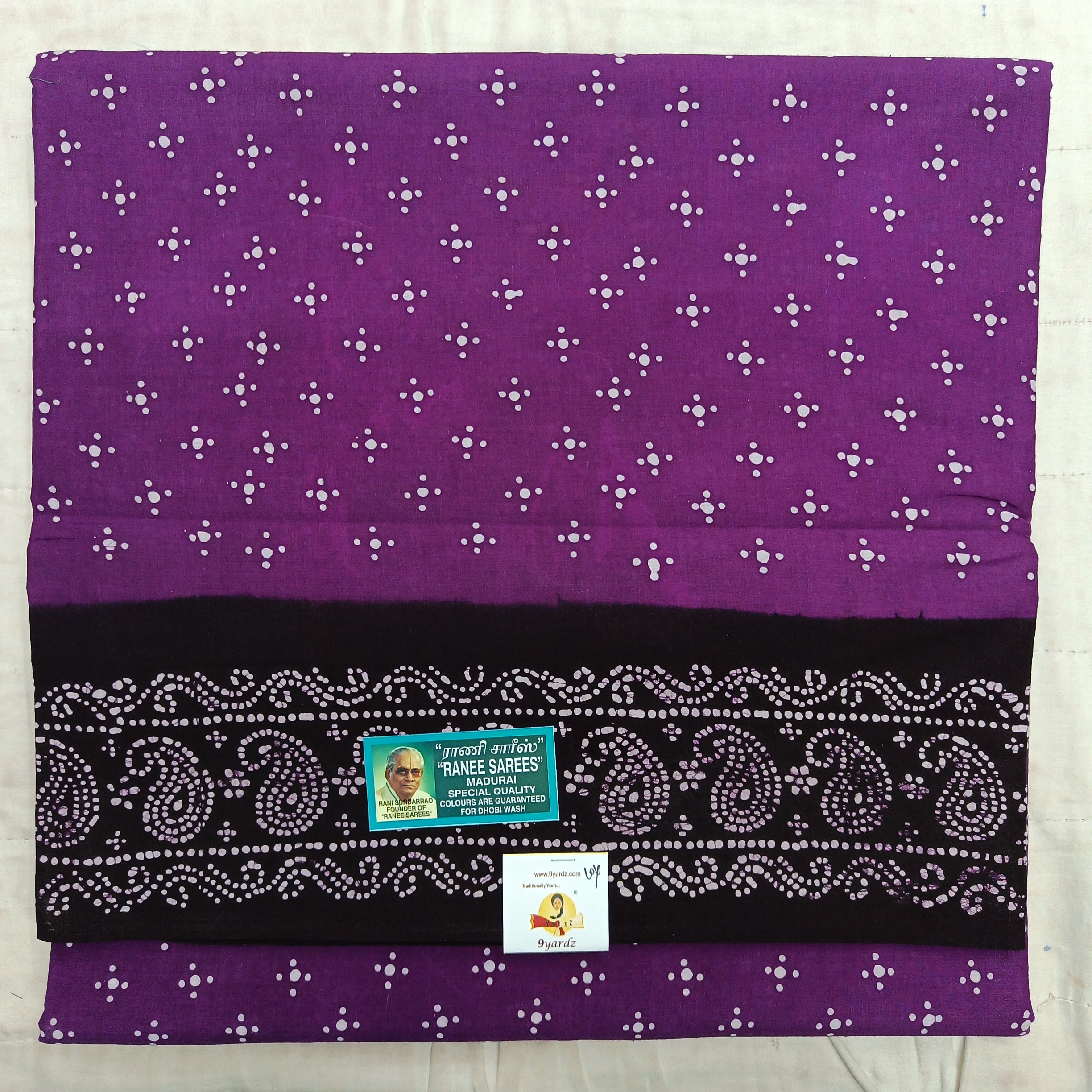 Ranee voyal saree 10yardz(9.1mtrs)